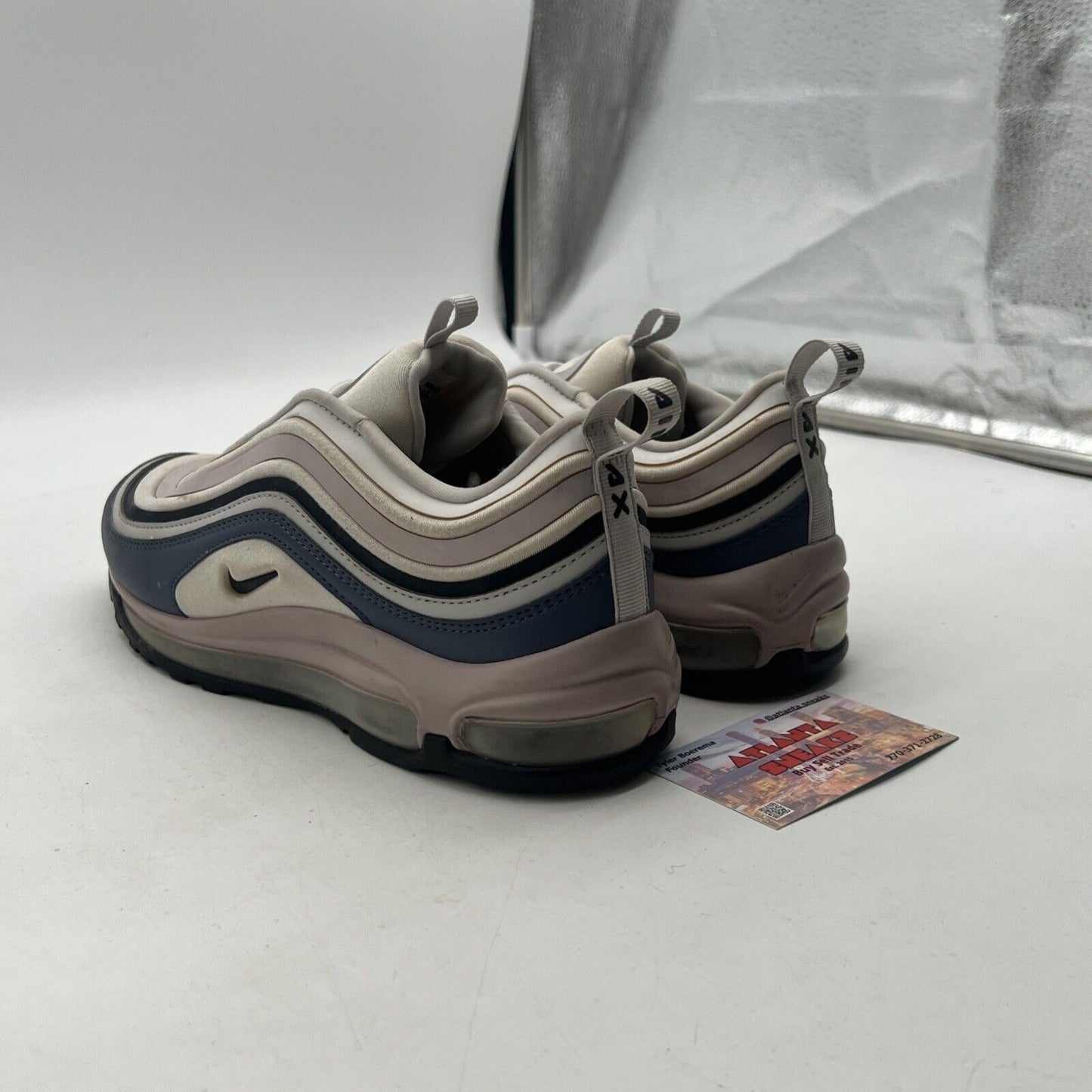 Size 8.5 - Nike Air Max 97 Ultra 17 Vast Grey Obsidian W (917704-006)