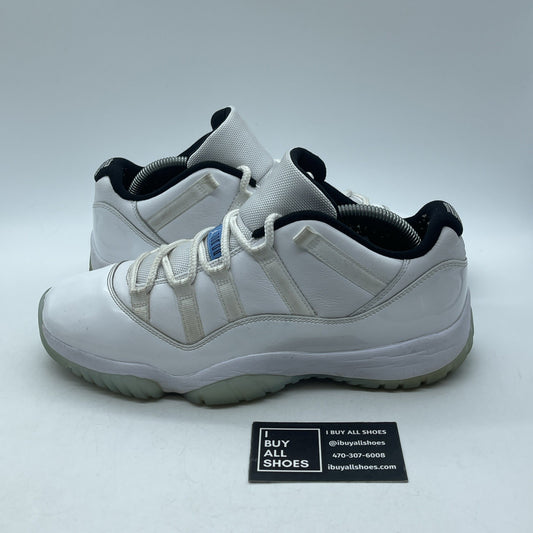 Size 10 - Jordan 11 Retro Low Legend Blue White Leather (AV2187-117)