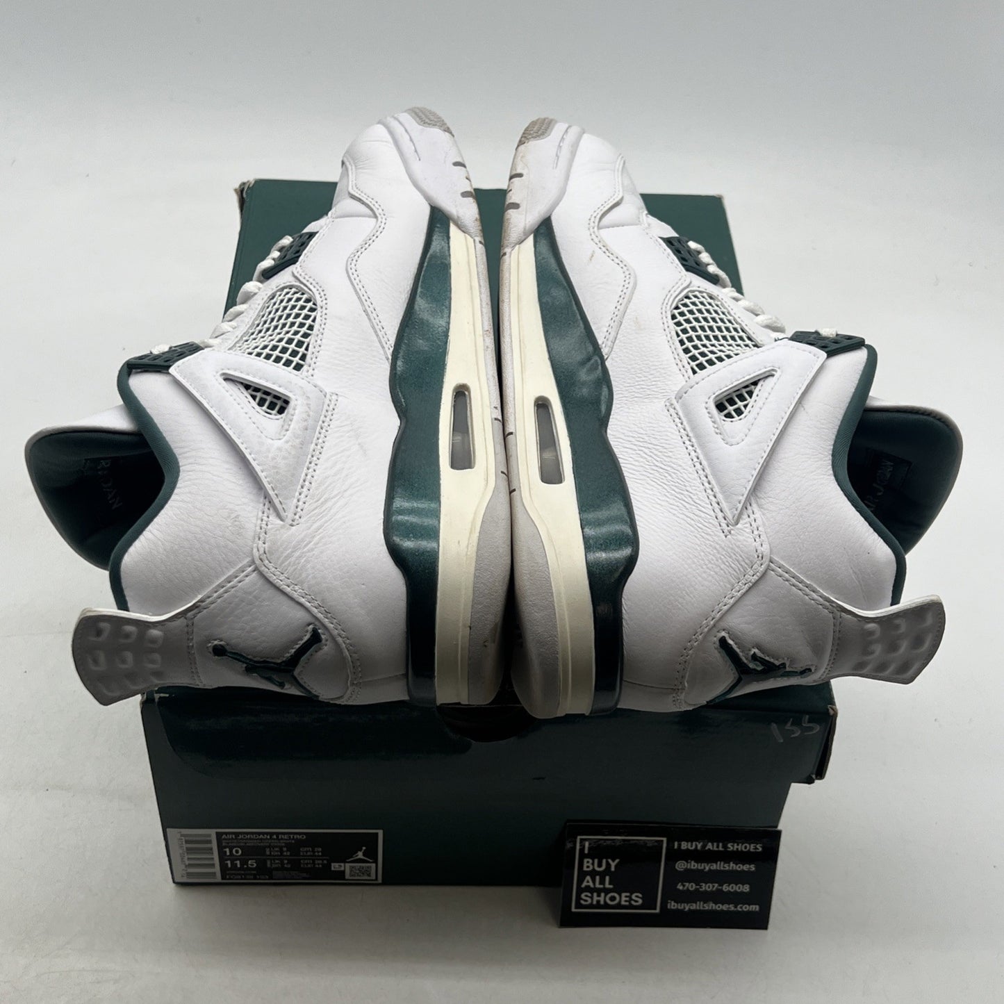 Size 10 - Air Jordan 4 Retro Oxidized Green (FQ8138-103)