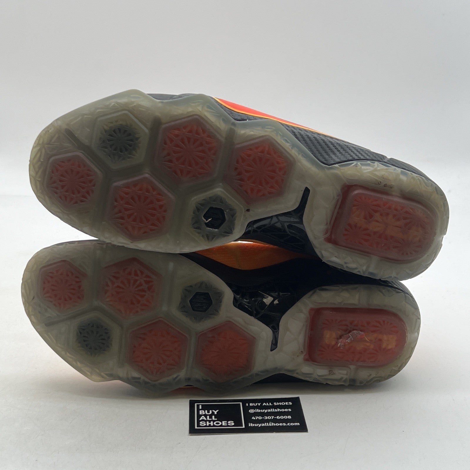 Size 13 - Nike LeBron 12 CLE - (684593-830)