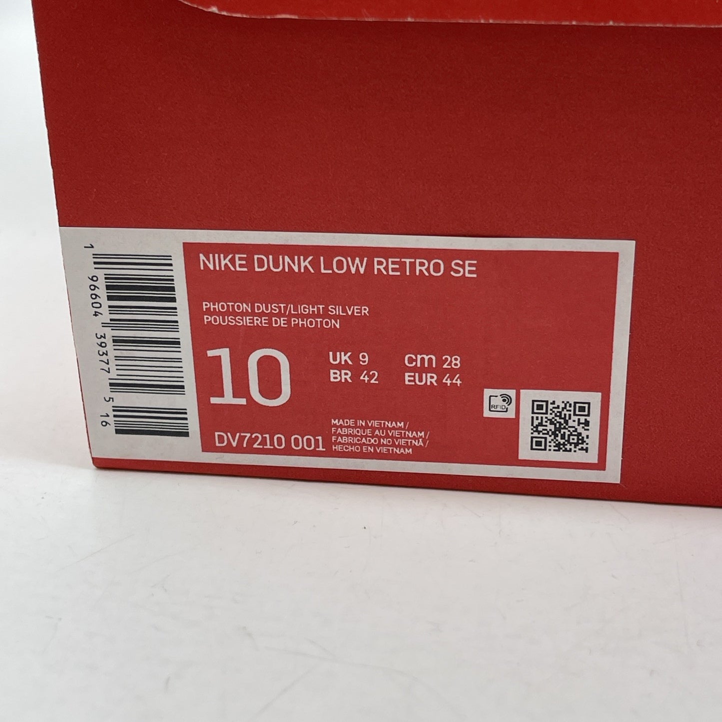 Size 10 - Nike Dunk SE Low Gone Fishing - Chinook Salmon Grey (DV7210-001)