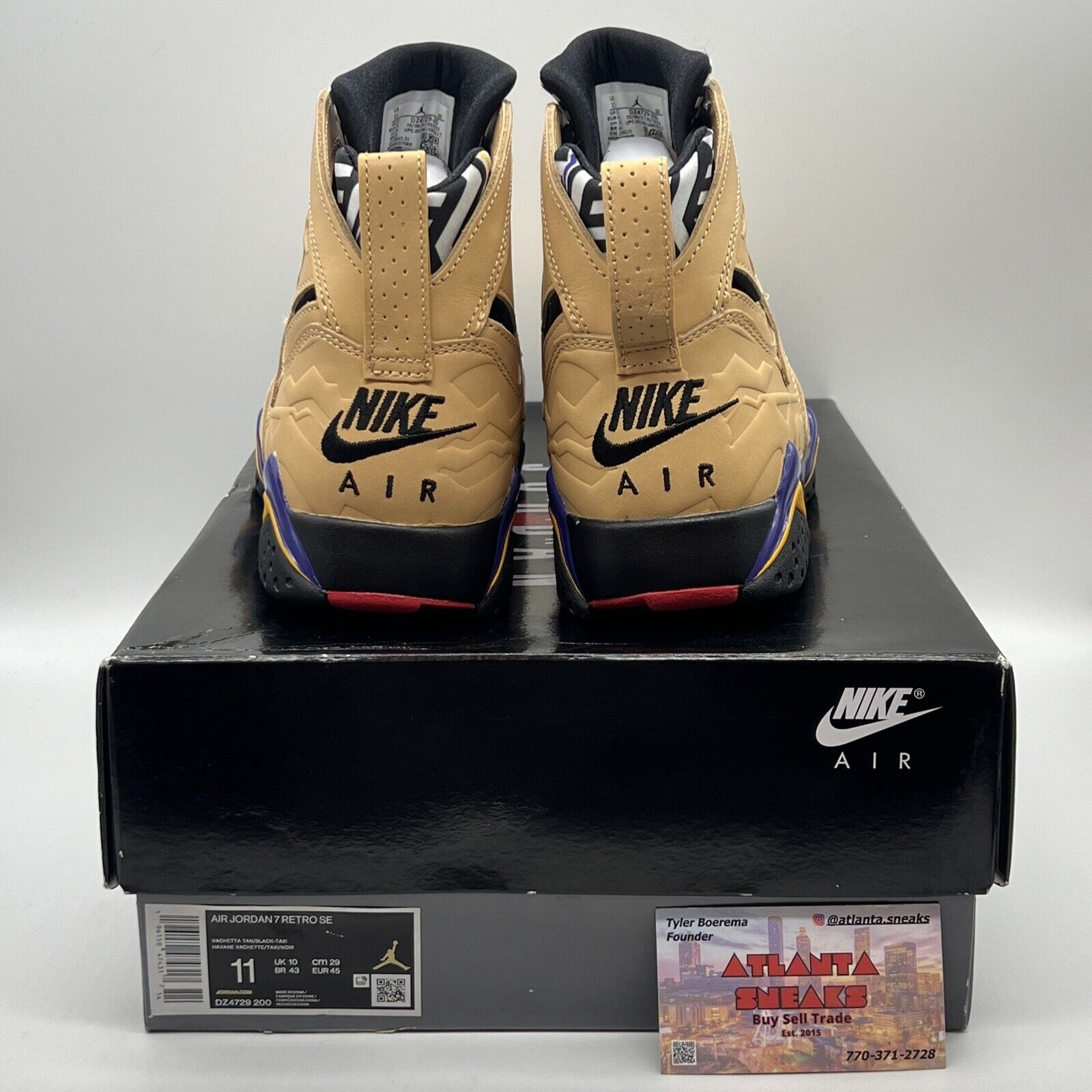 [DZ4729-200] Mens Air Jordan Retro 7 SE Vachetta Tan "Afrobeats" Brand New