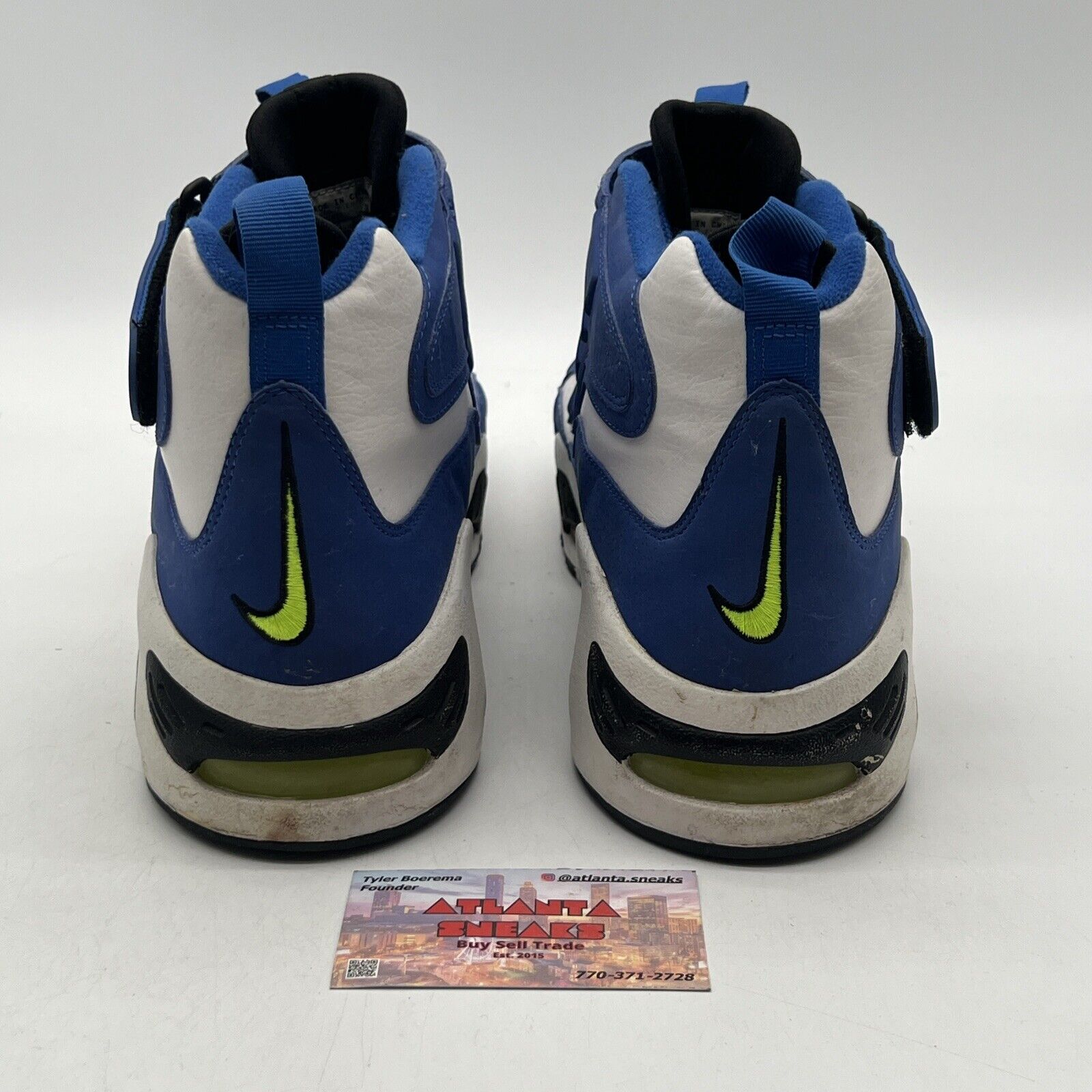 Size 13 - Nike Air Griffey Max 1 Varsity Royal Black White Leather (354912-411)