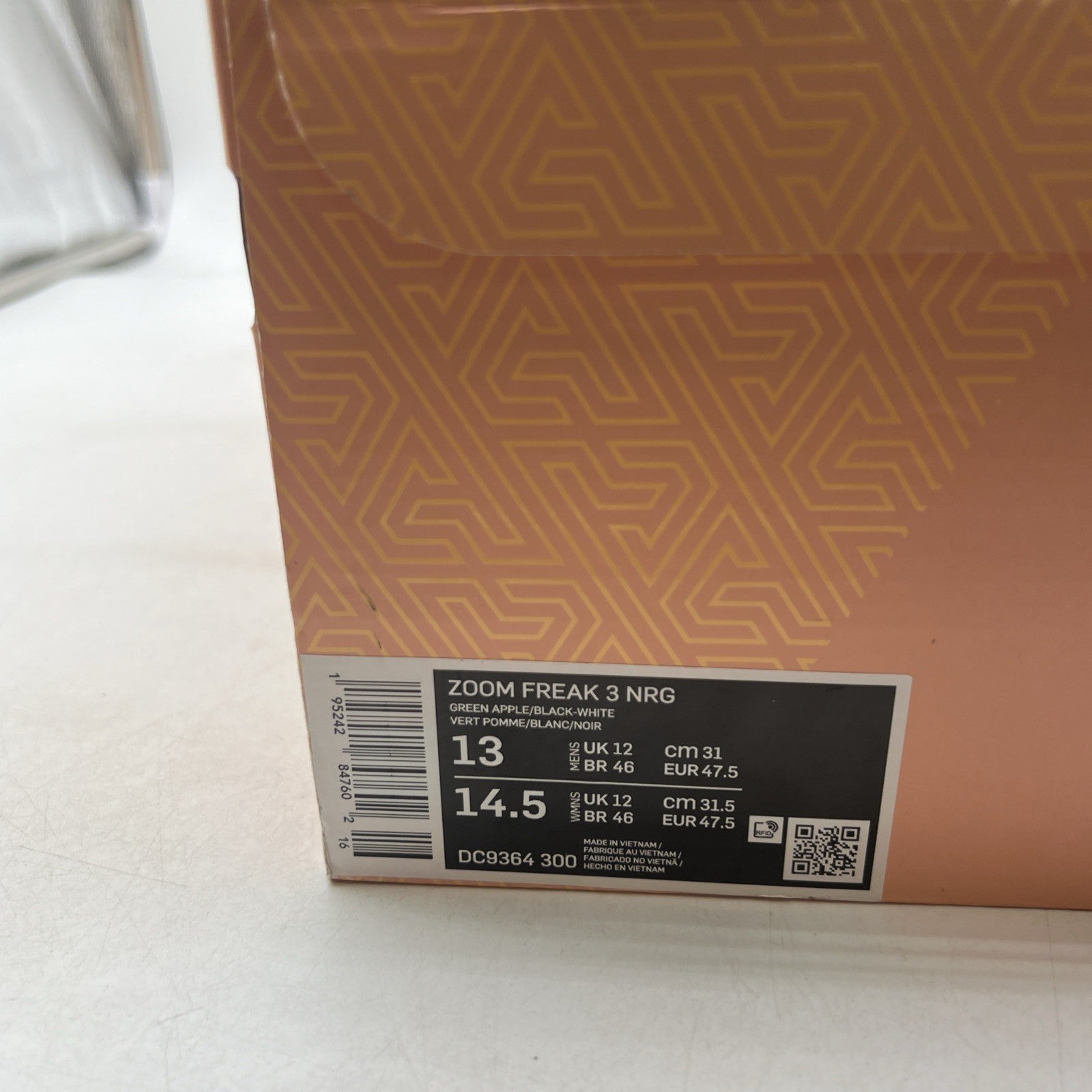Size 13 - Nike Zoom Freak 3 NRG '50TH Green Bean (DC9364-300)