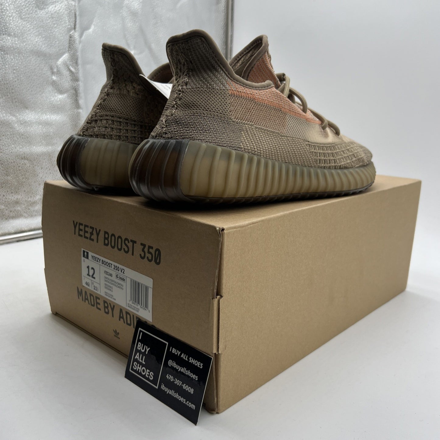 Size 12 - Yeezy Boost 350 V2 Sand Taupe (FZ5240)