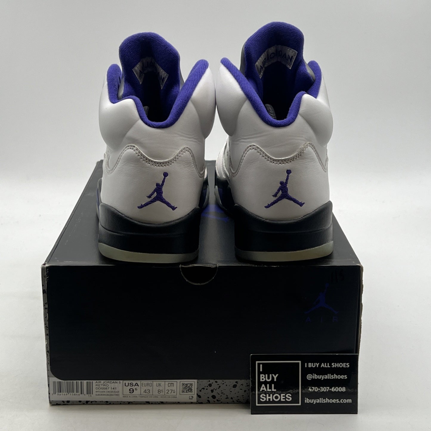 Size 9.5 - Air Jordan 5 Concord 2022 (DD0587-141)