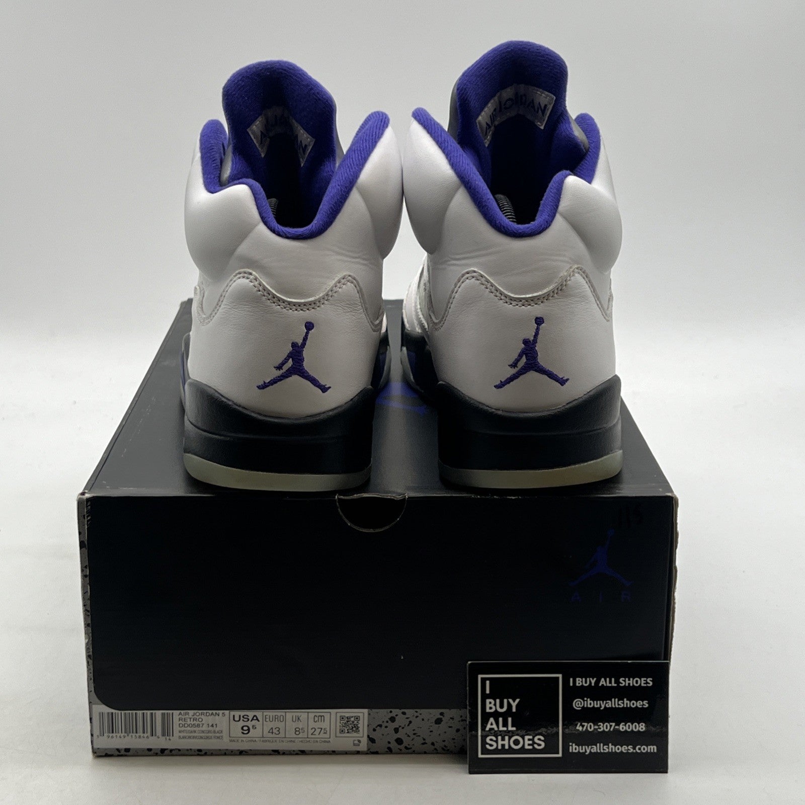 Size 9.5 - Air Jordan 5 Concord 2022 (DD0587-141)