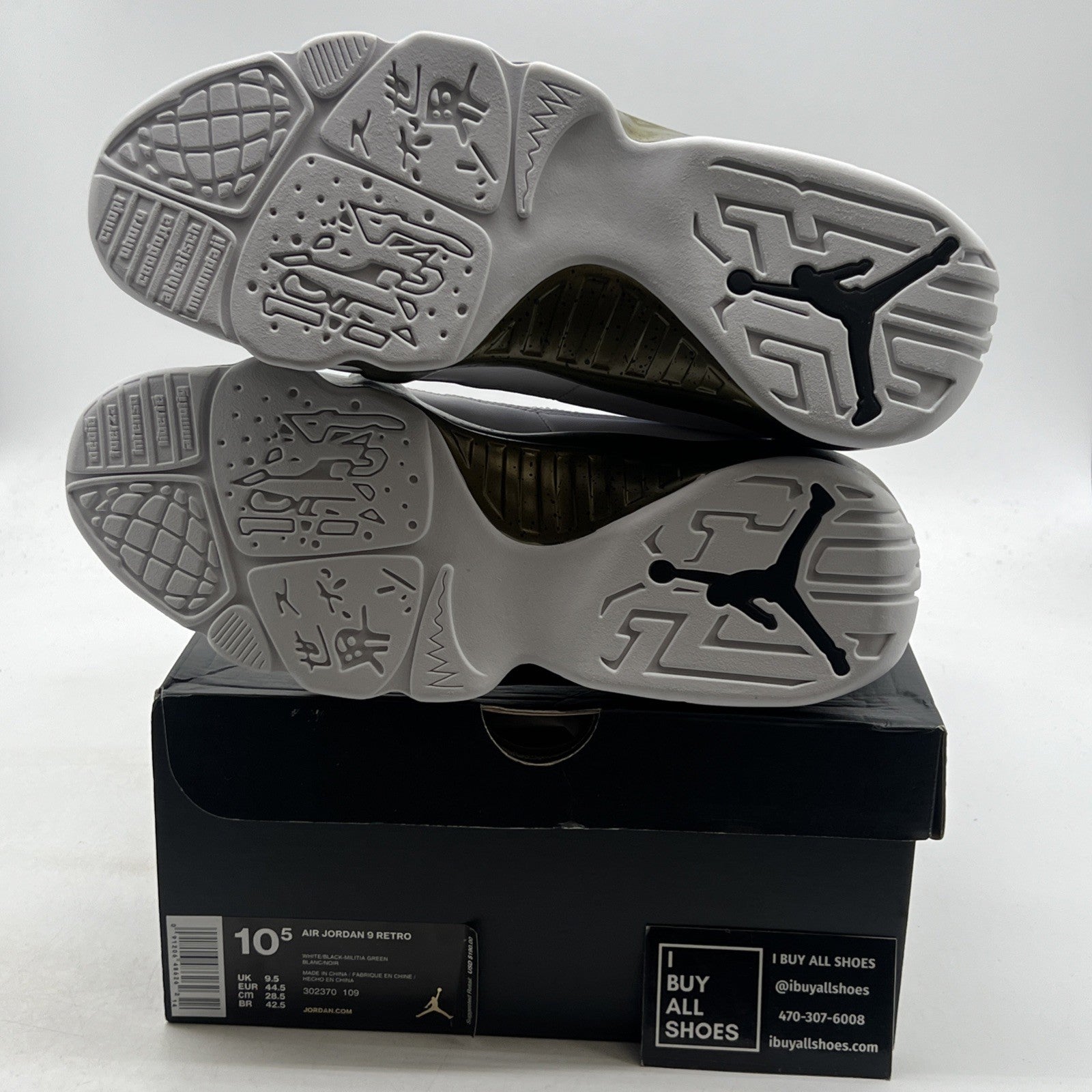 Size 10.5 - Air Jordan 9 Retro Statue (302370-109)