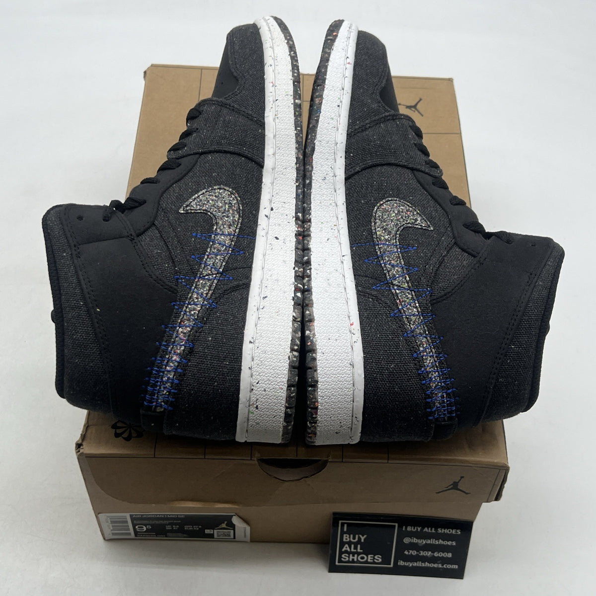 Size 9.5 - Air Jordan 1 Mid Crater (DM3529-001)