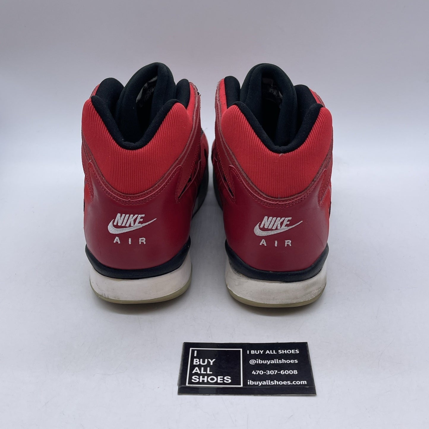 Size 13 - Nike Air Tech Challenge Hybrid Challenge Red (653873-600)