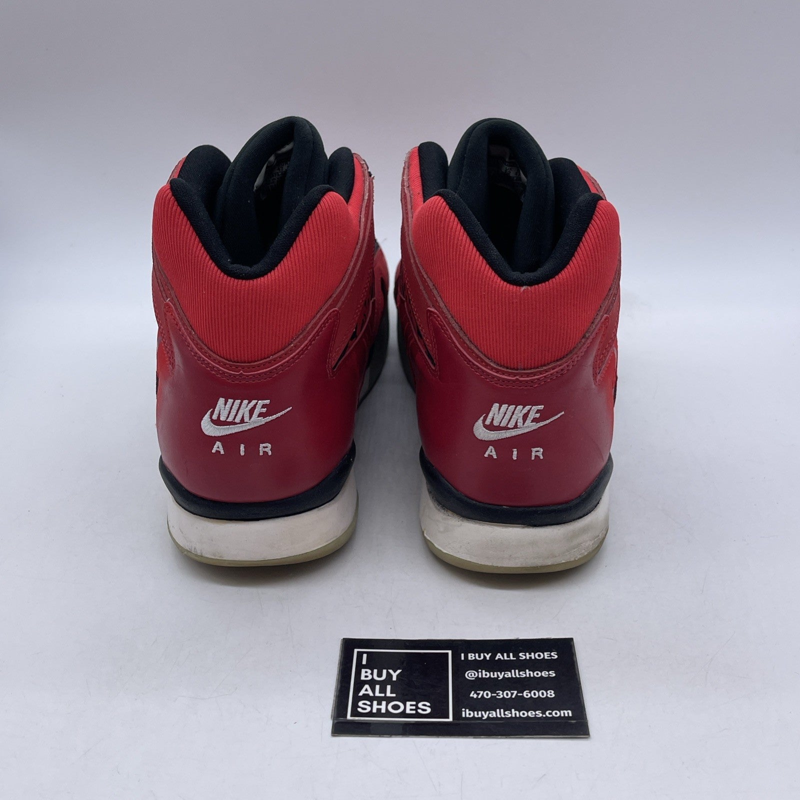 Size 13 - Nike Air Tech Challenge Hybrid Challenge Red (653873-600)