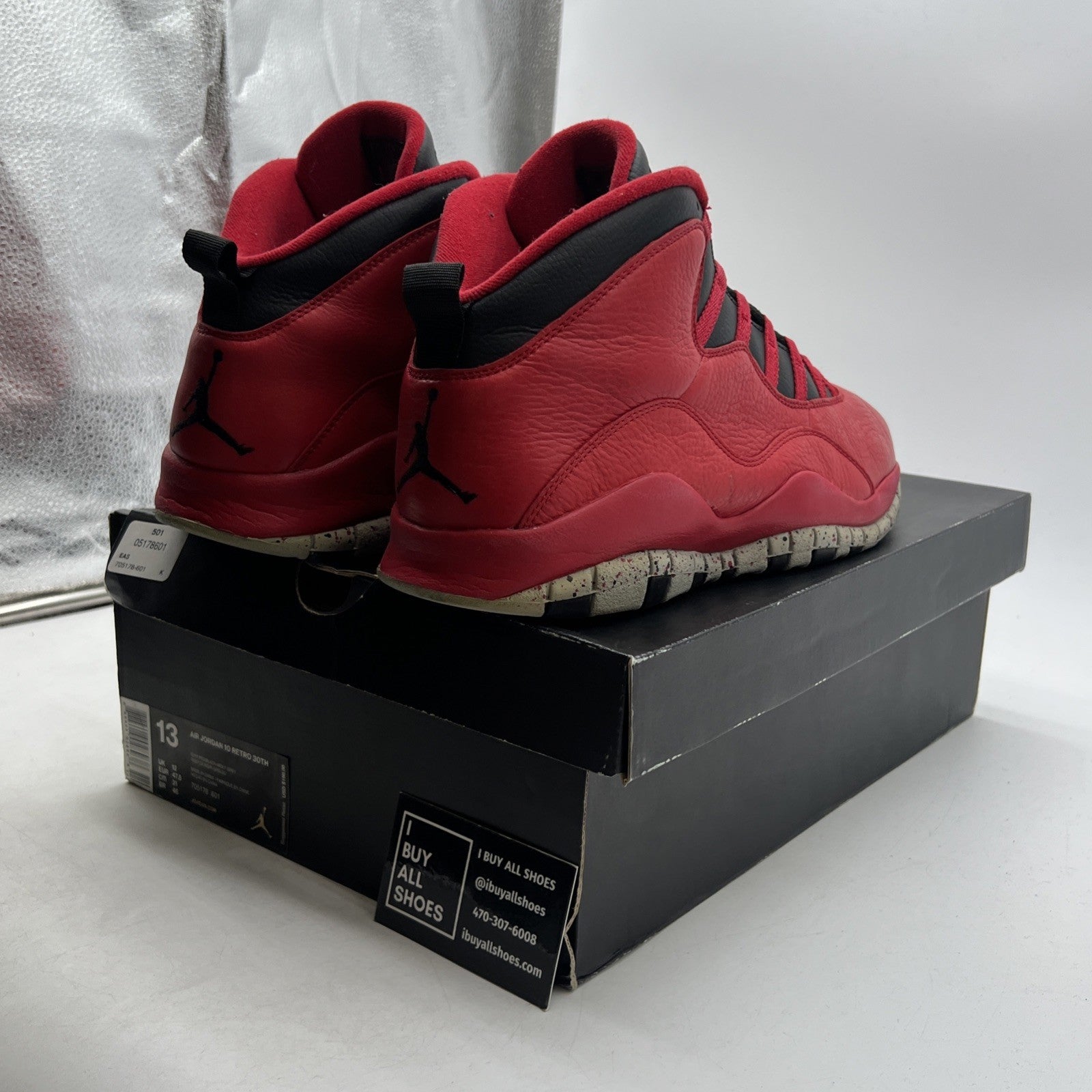 Size 13 - Air Jordan 10 Retro Bulls Over Broadway (705178-601)
