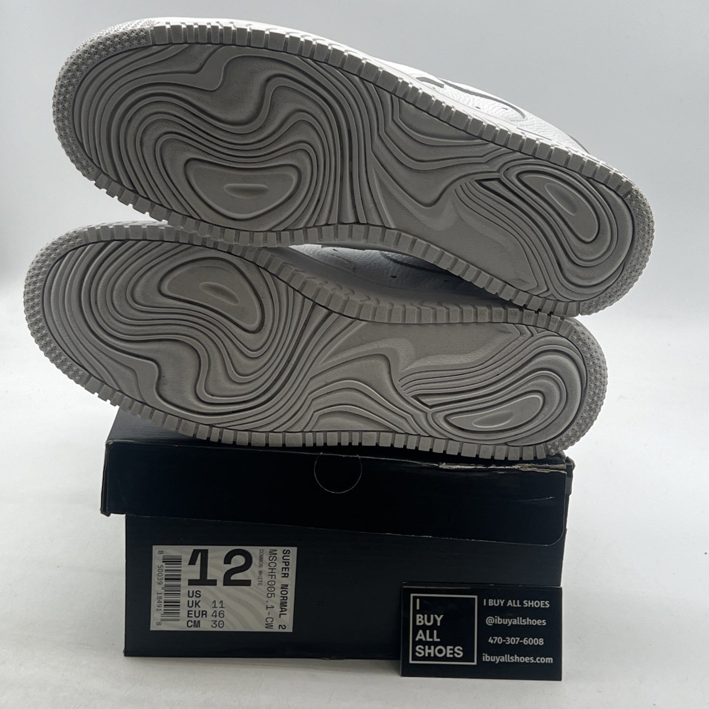 Size 12 - MSCHF Super Normal 2 White Limited Release Common Whites