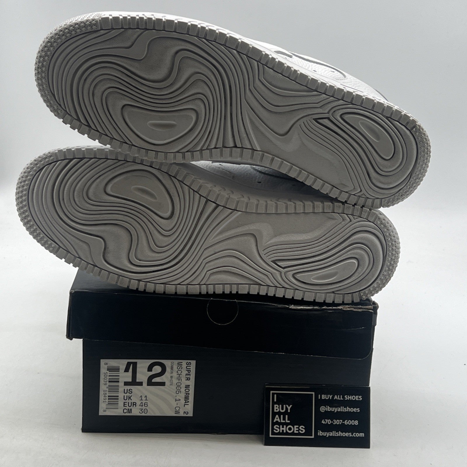 Size 12 - MSCHF Super Normal 2 White Limited Release Common Whites