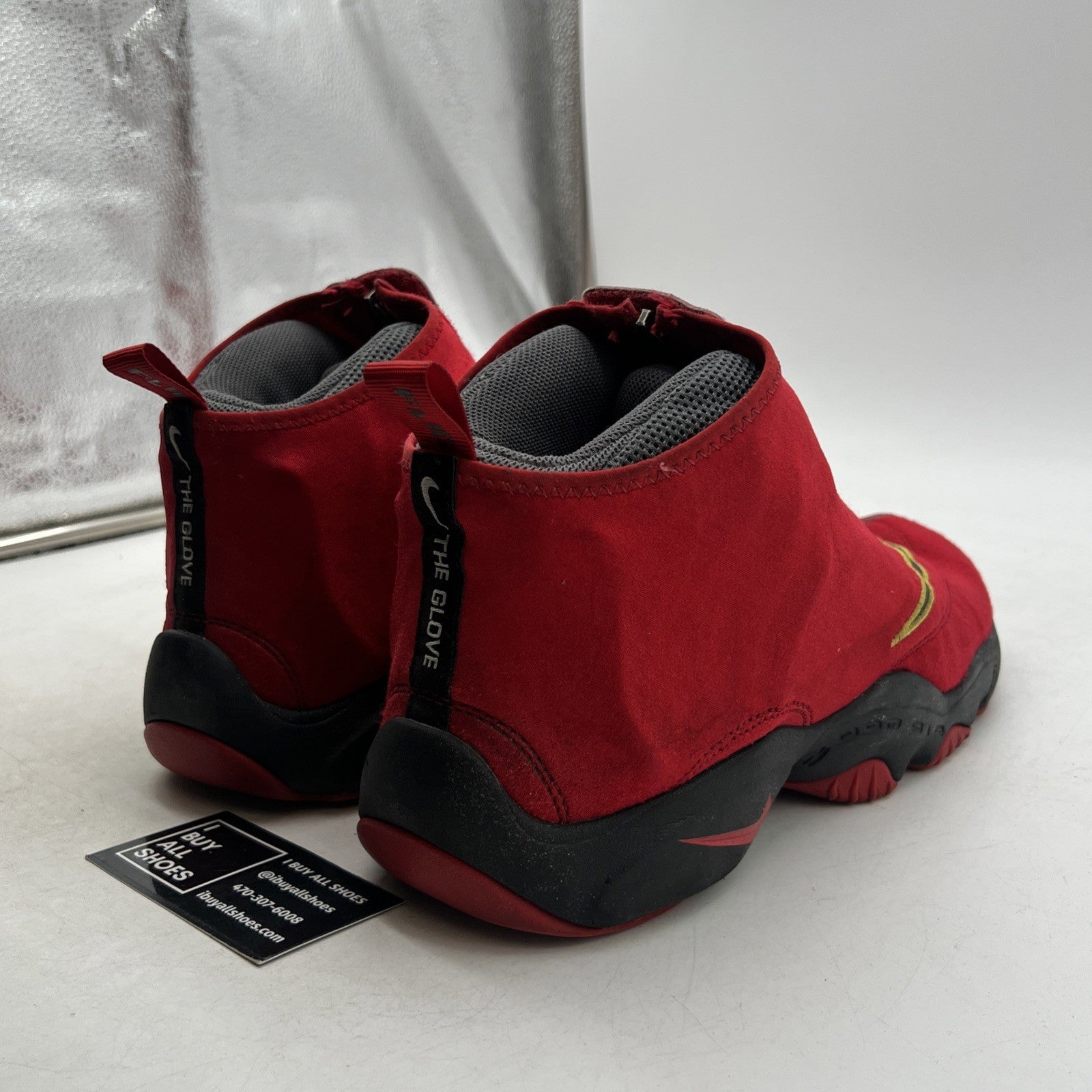 Size 13 - Nike Air Zoom Flight The Glove Miami Heat (616772-600)