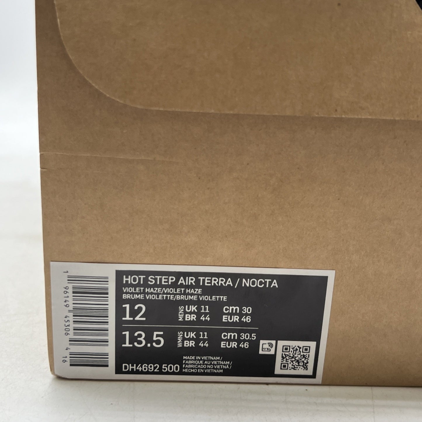 Size 12 - Nike NOCTA x Hot Step Air Terra Purple (DH4692-500)