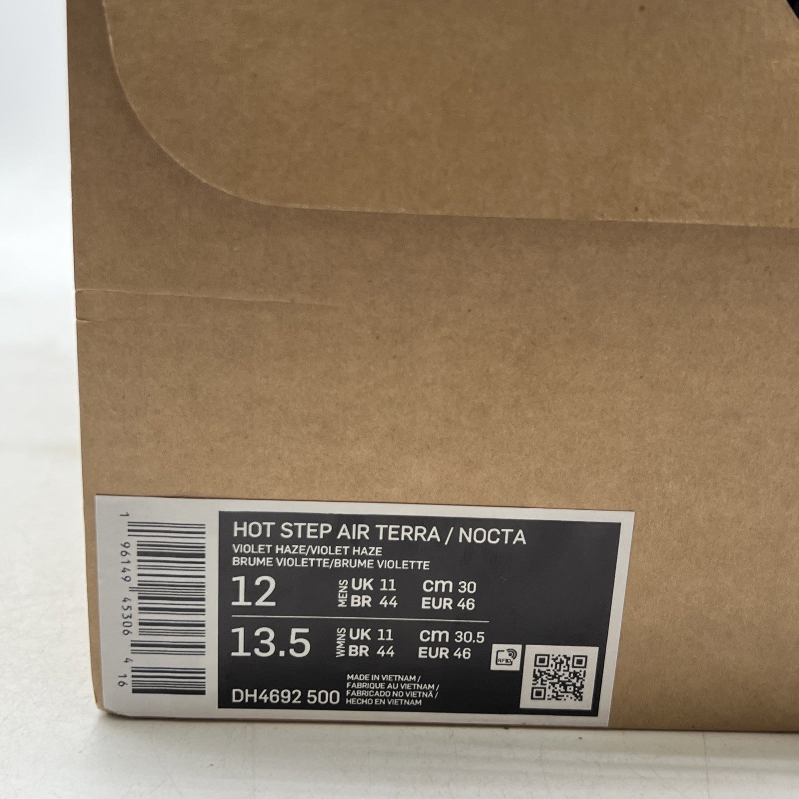 Size 12 - Nike NOCTA x Hot Step Air Terra Purple (DH4692-500)