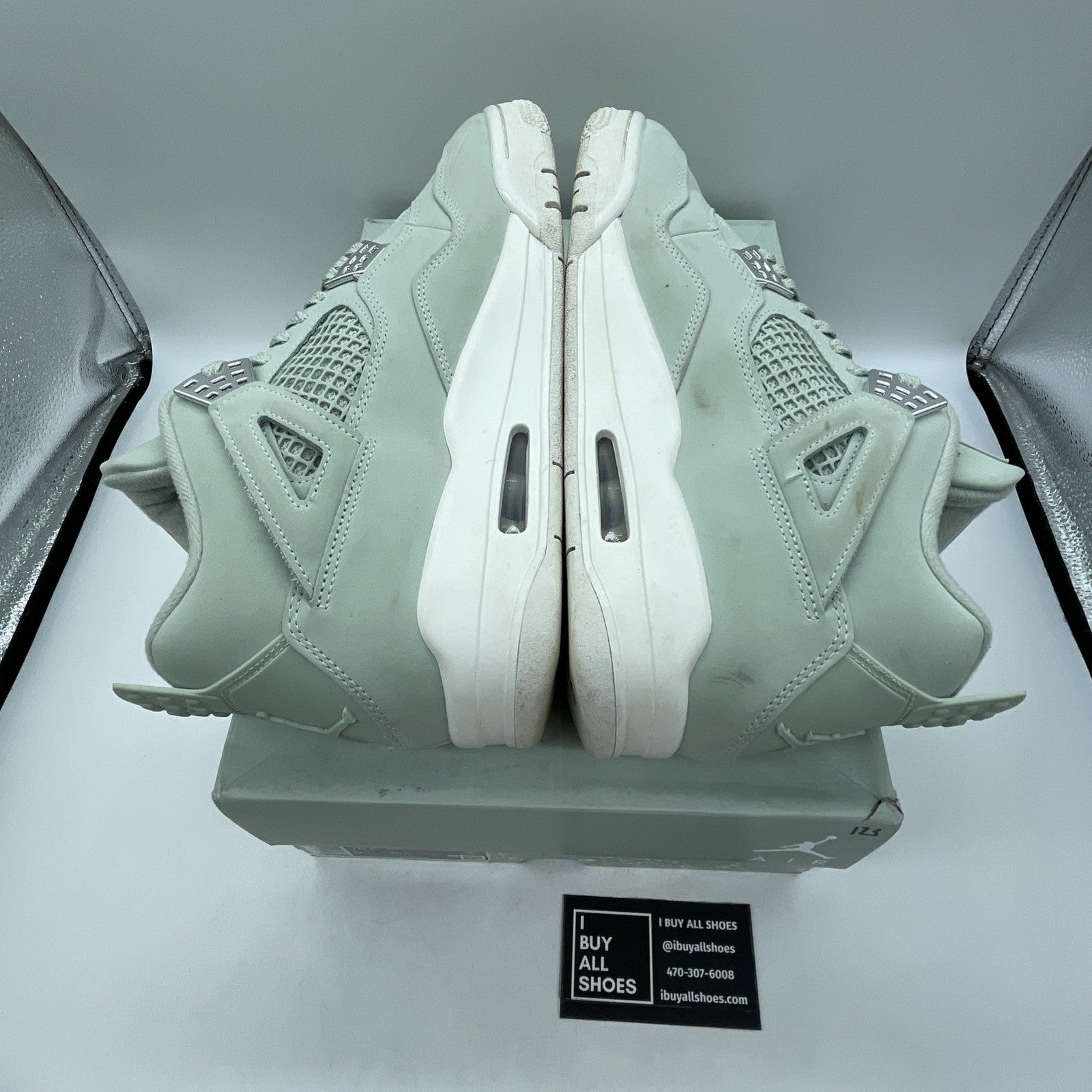 Size 10.5W - Air Jordan 4 Retro Abundance Seafoam (HV0823-003)