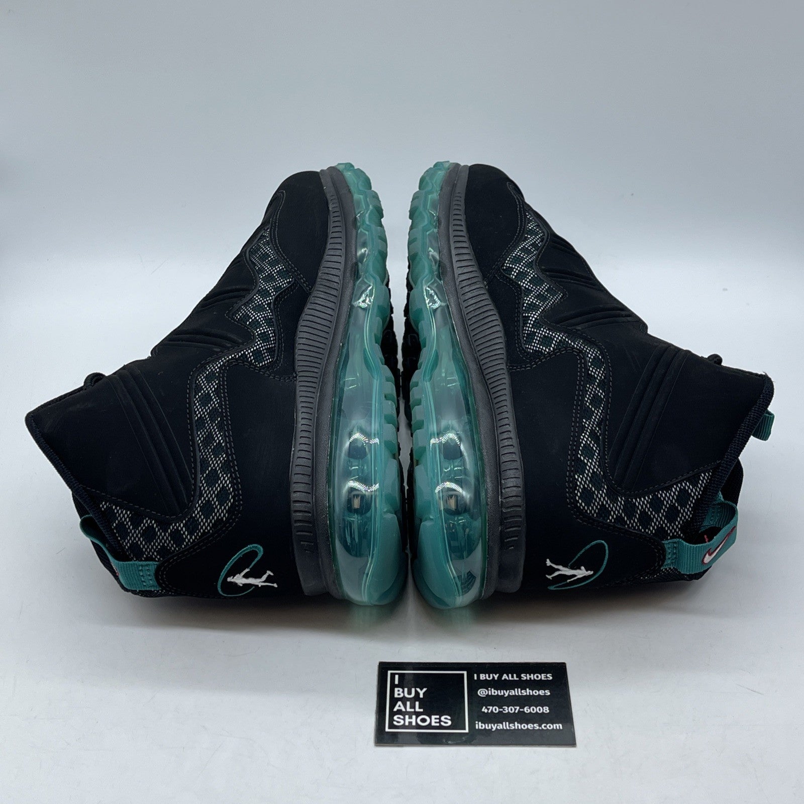 Size 13 - Nike Air Max Griffey Jr Freshwater Black White Leather (442478-005)