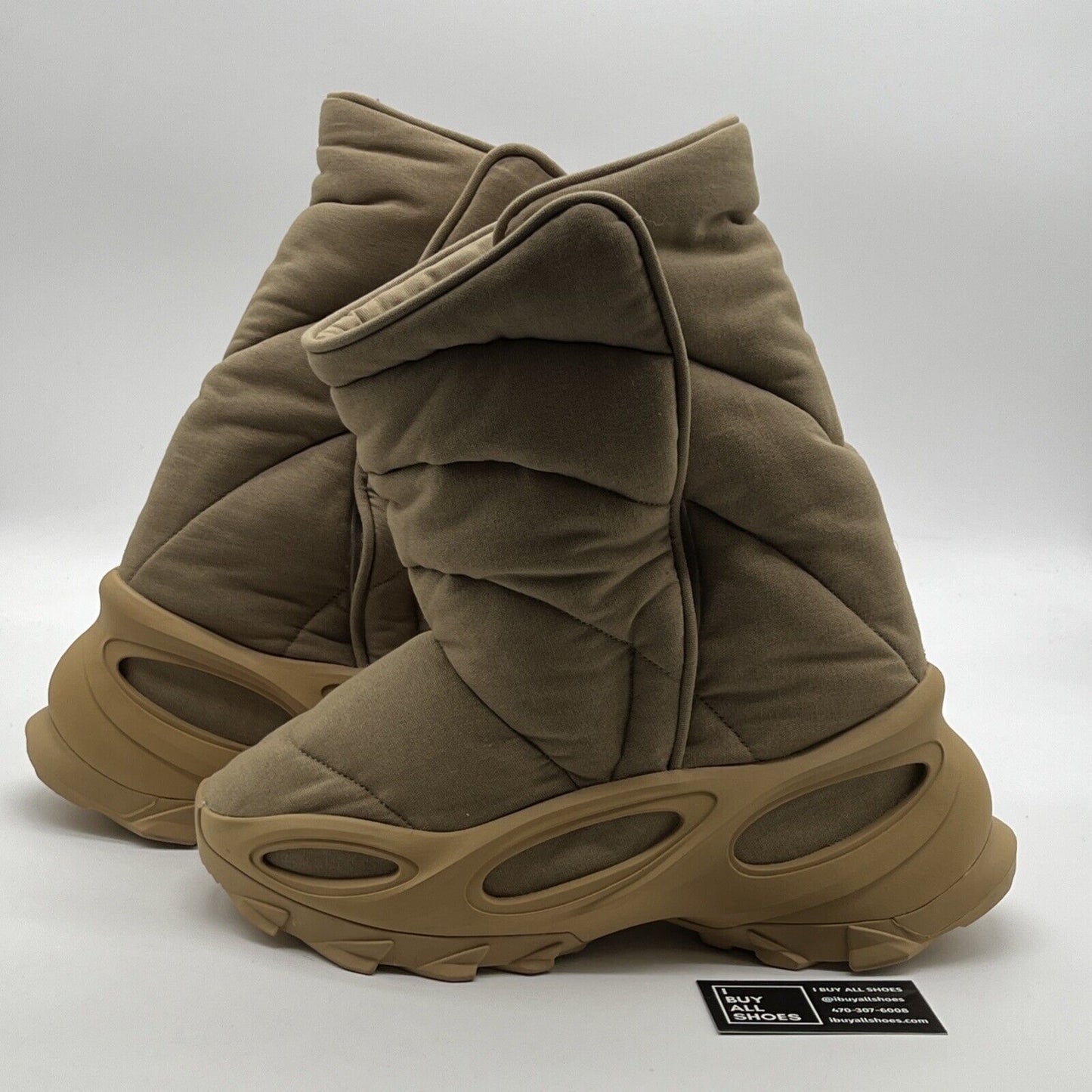 Size 13 Adidas Yeezy NSLTD Boot Khaki - (GX0054)