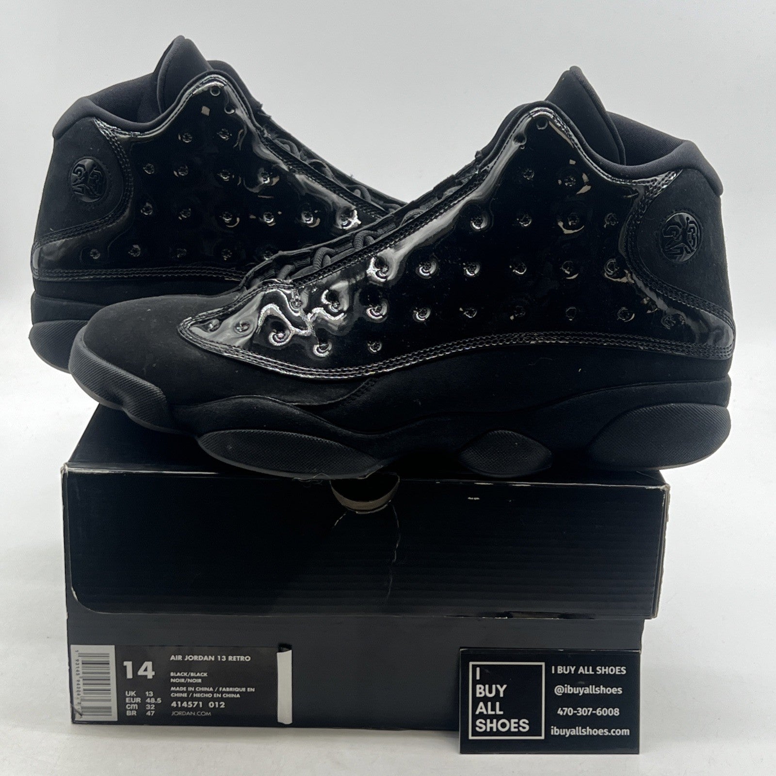 Size 14 - Air Jordan 13 Retro Cap and Gown (414571-012)