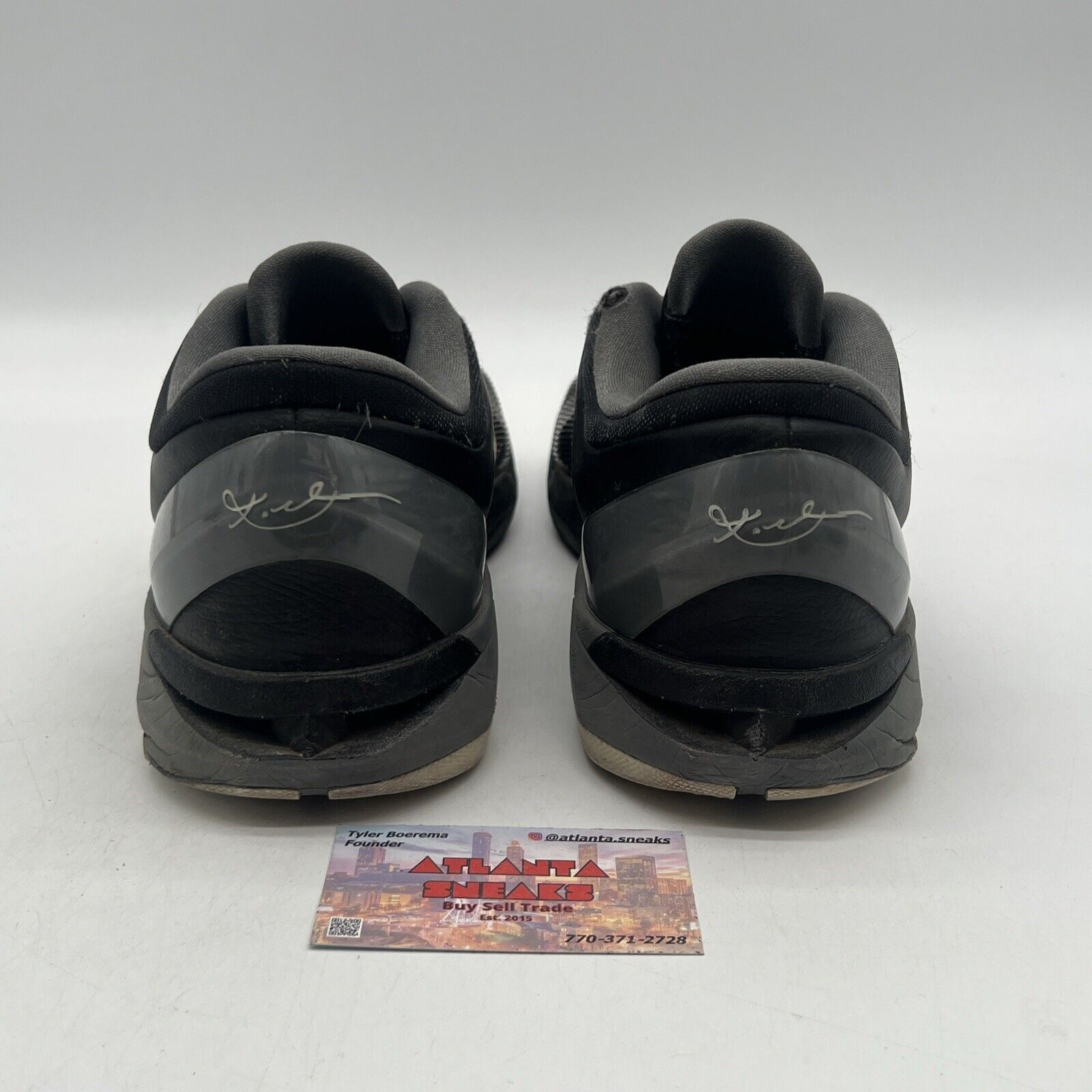 Size 13 - Nike Zoom Kobe 7 System Black Wolf Grey (488371-001)