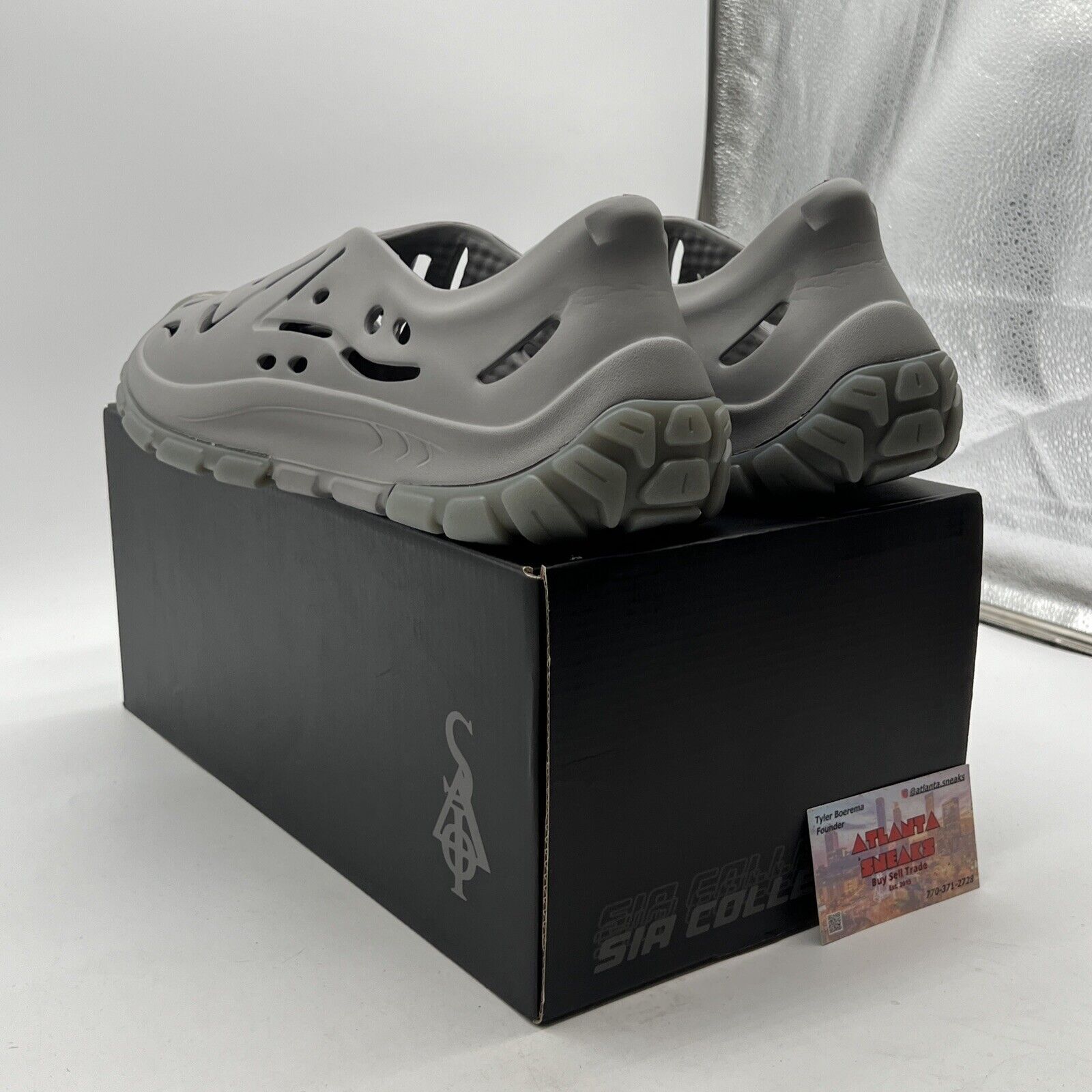 Size 12/13 - SIA Collective Evo Foam Runners Shoes Sneakers Grey