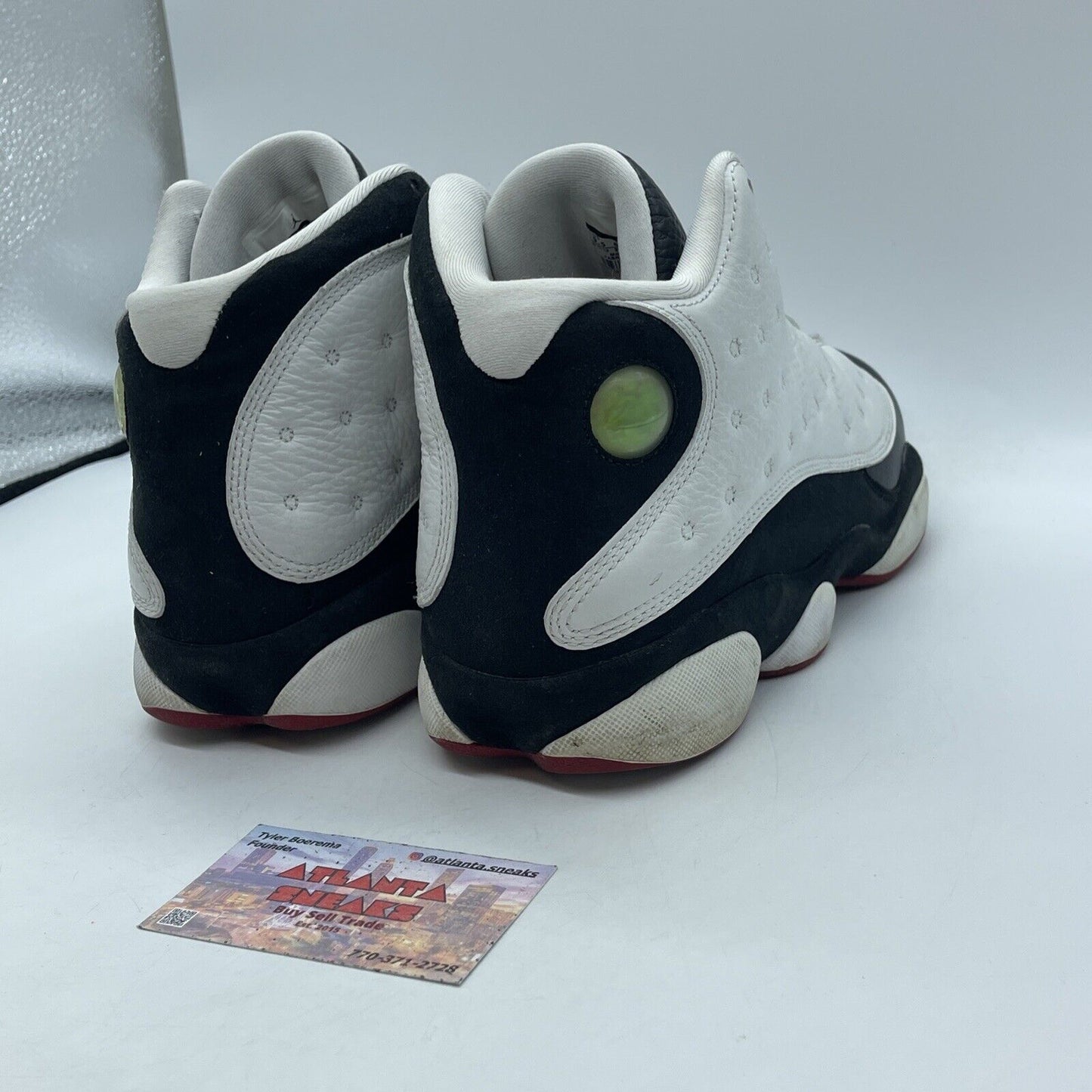 Size 9.5 - Air Jordan 13 Retro 2013 He Got Game White Leather Suede (309259-104)