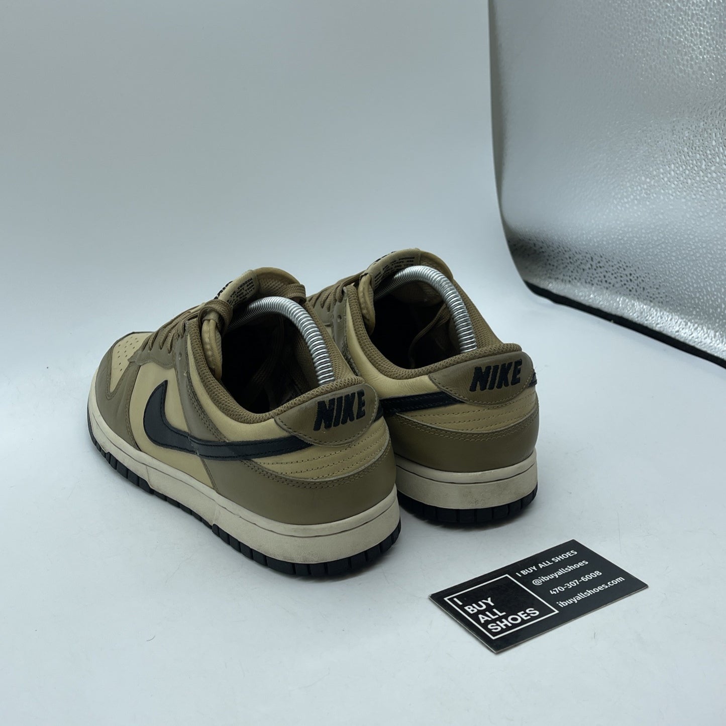 Size 9.5W - Nike Dunk Low Dark Driftwood Brown Leather (DD1503-200)