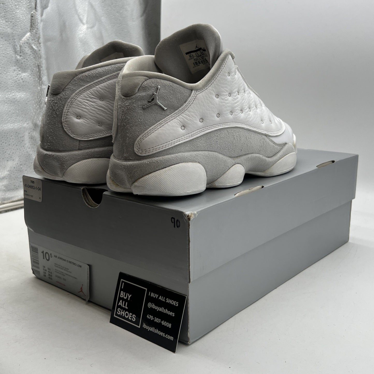 Size 10.5 - Air Jordan 13 Retro Low Pure Money (310810-100)