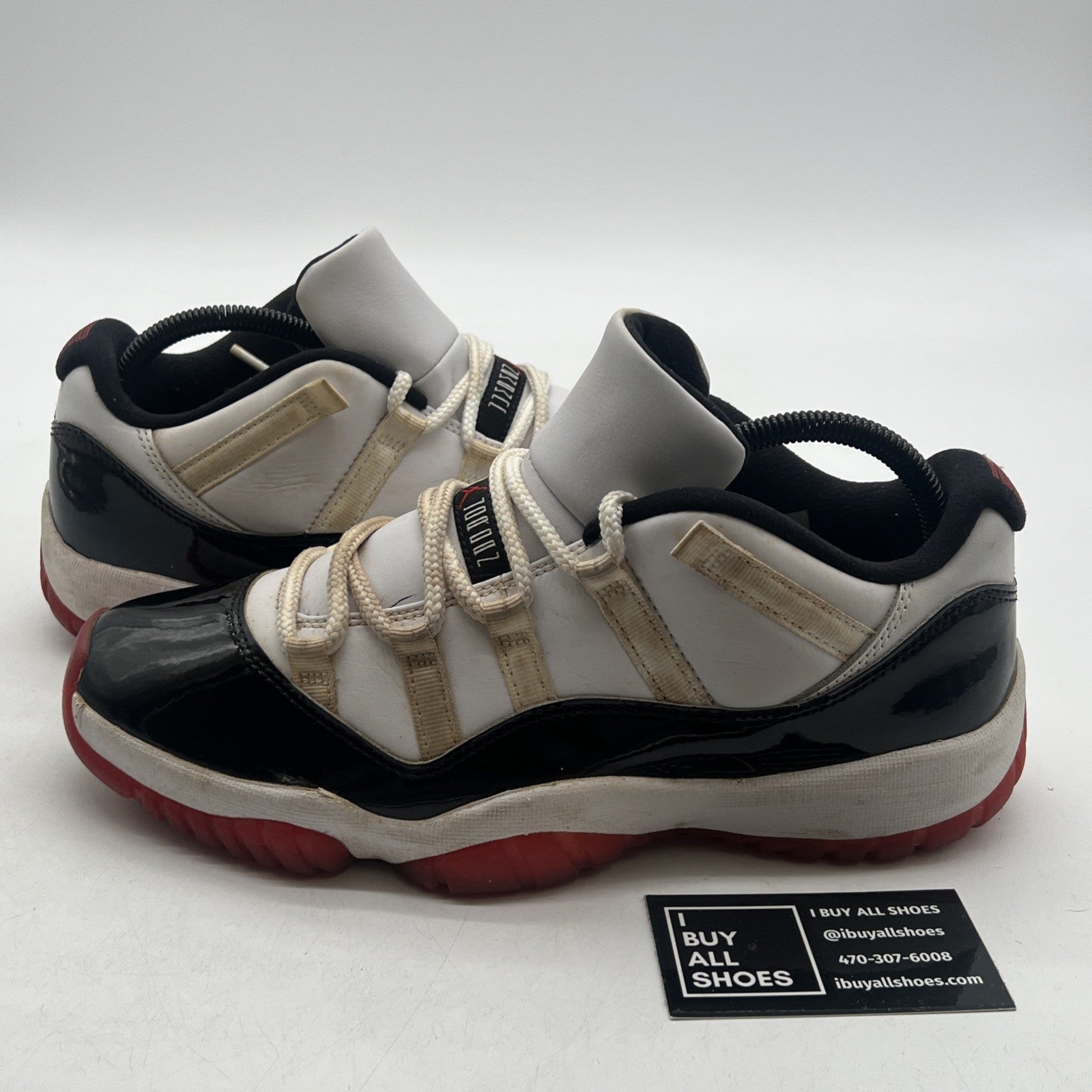 Size 9 - Air Jordan 11 Retro Low Concord-Bred (AV2187-160)