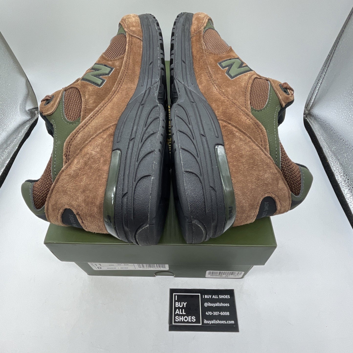 Size 11 - Aimé Leon Dore x New Balance 993 Made in USA Beef &Broccoli (MR993ALD)