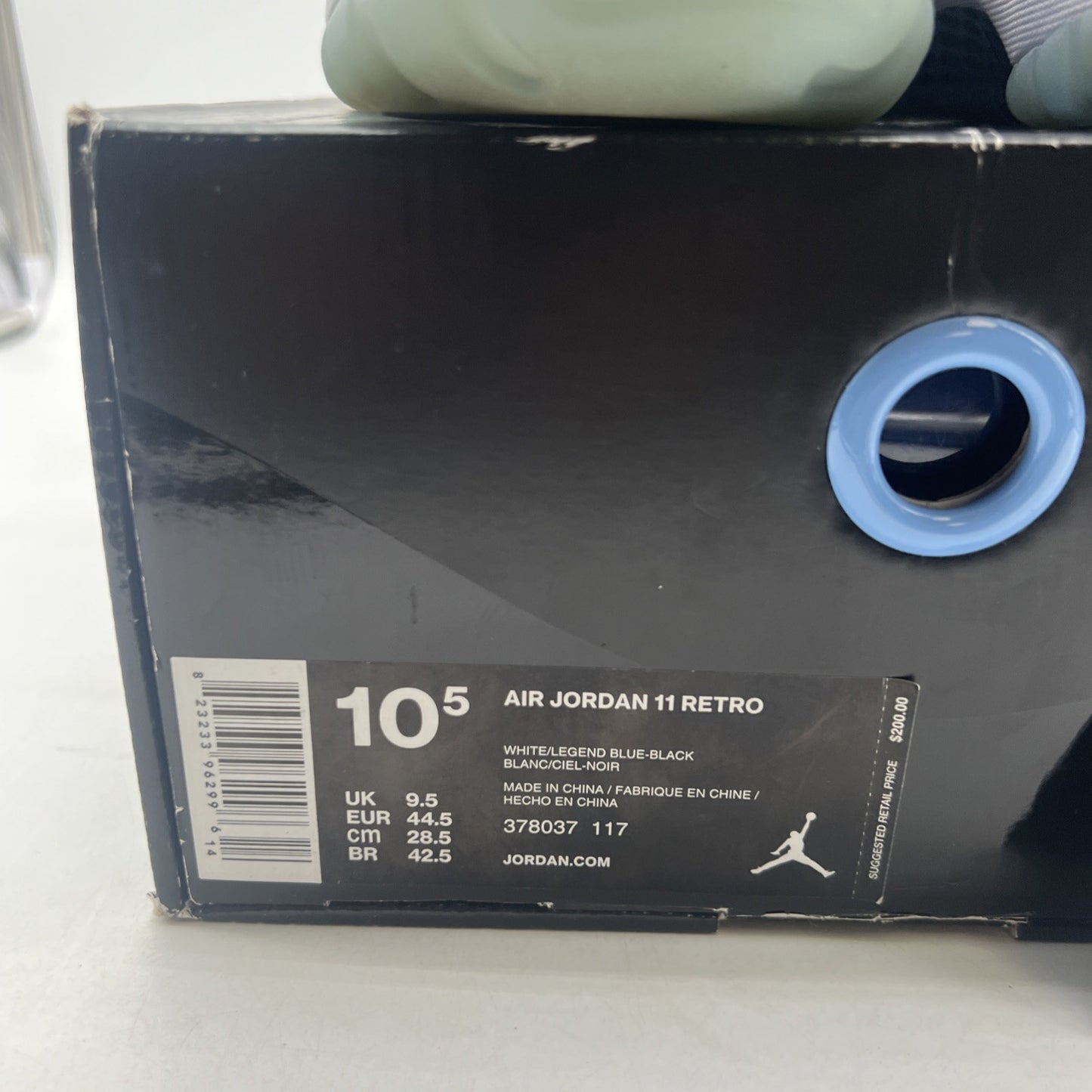 Size 10.5 - Air Jordan 11 Retro High Legend Blue (378037-117)