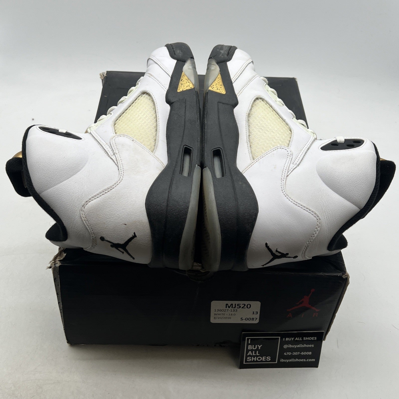 Size 13 - Air Jordan 5 Retro Olympic (136027-133)
