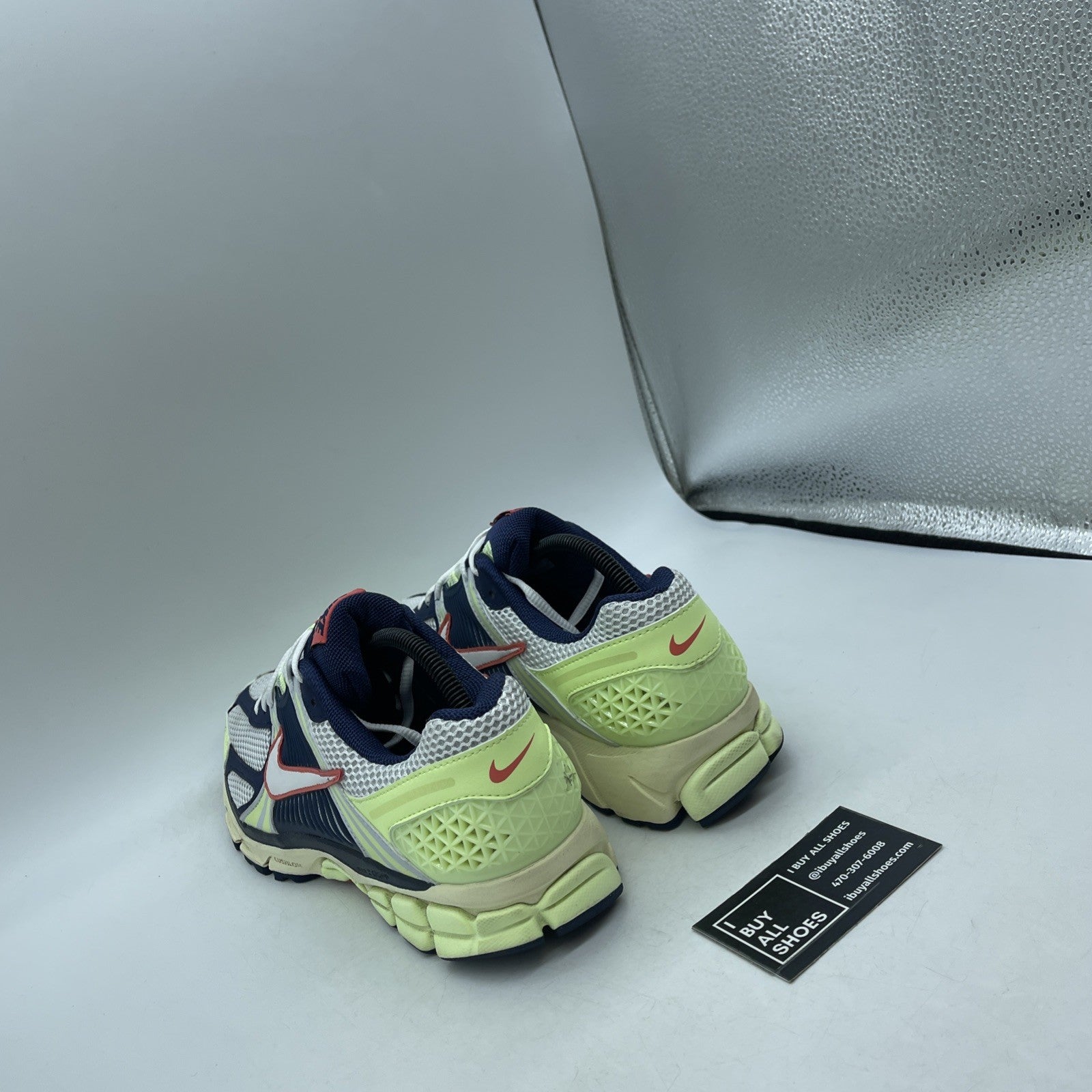 Size 9 - Nike Air Zoom Vomero 5 Barely Volt Midnight Navy (IB4004-701)