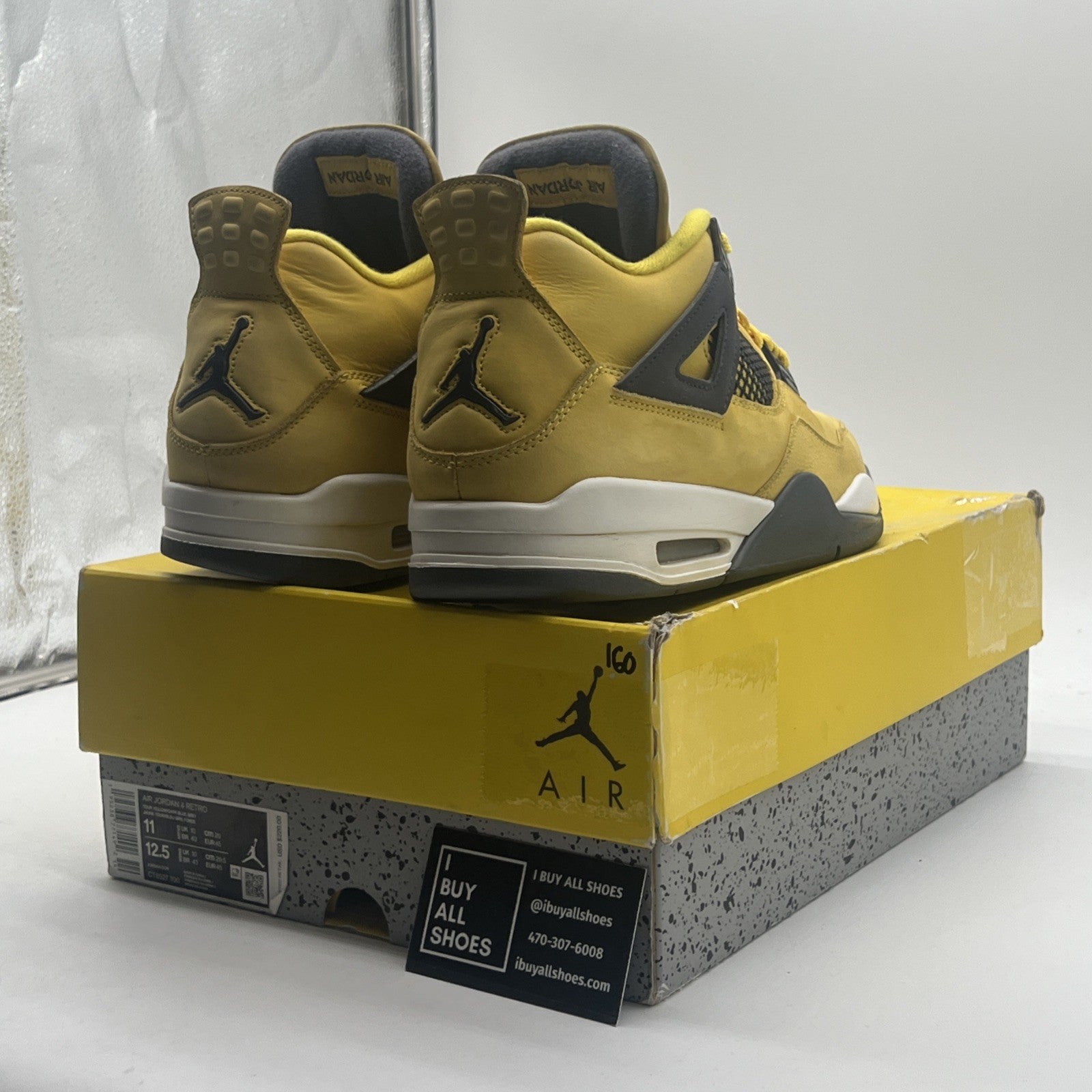Size 11 - Air Jordan 4 Retro Lightning (CT8527-700)