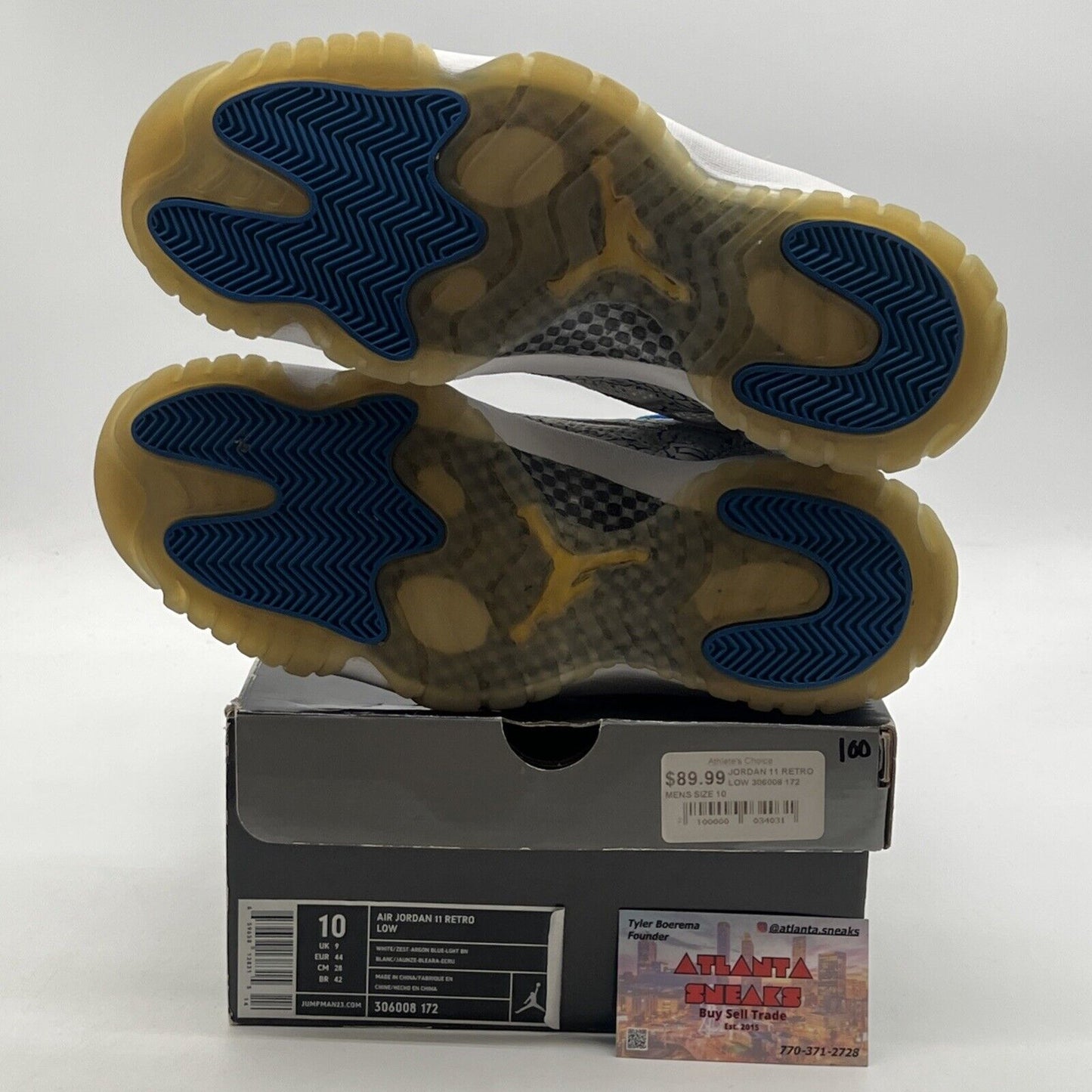 Size 10 - Air Jordan 11 Retro Low IE (306008-172)