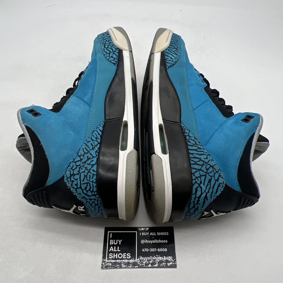 Size 11 - Air Jordan 3 Retro Powder Blue (136064-406)