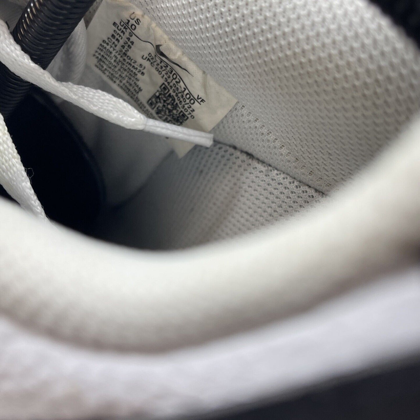 Size 10 - Nike Air Force 1 '07 Low White Black Leather (CT2302-100)
