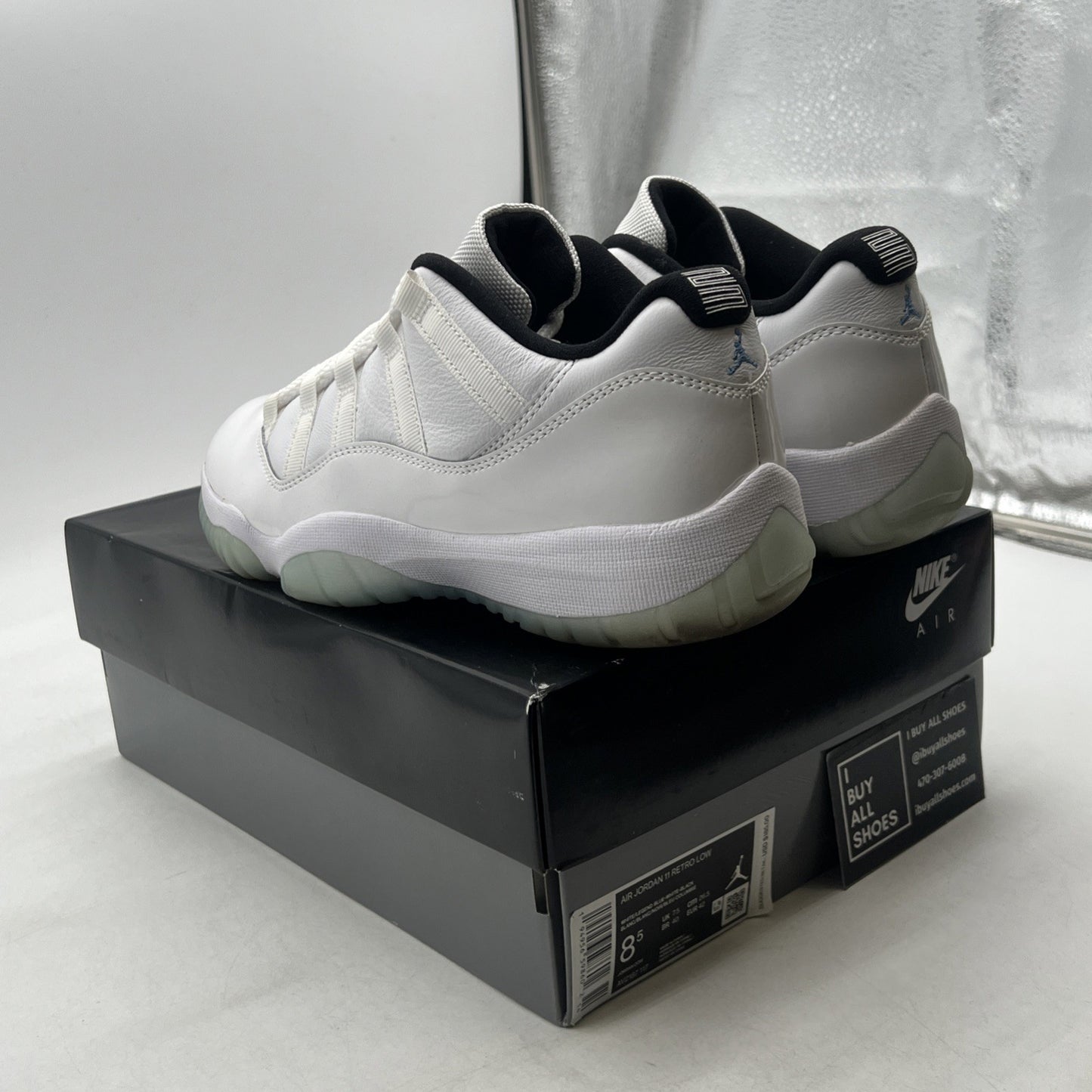 Size 8.5 - Air Jordan 11 Retro Low Legend Blue (AV2187-117)