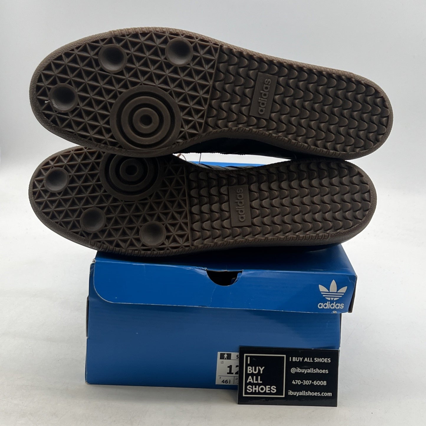 Size 12 - Adidas Samba OG Triple Black (IE3438)