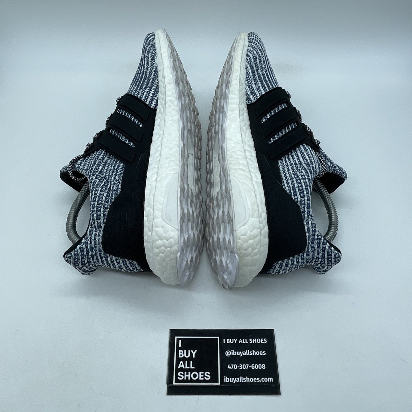 Size 8 - adidas Parley x UltraBoost 4.0 White Carbon Blue Suede (BC0248)