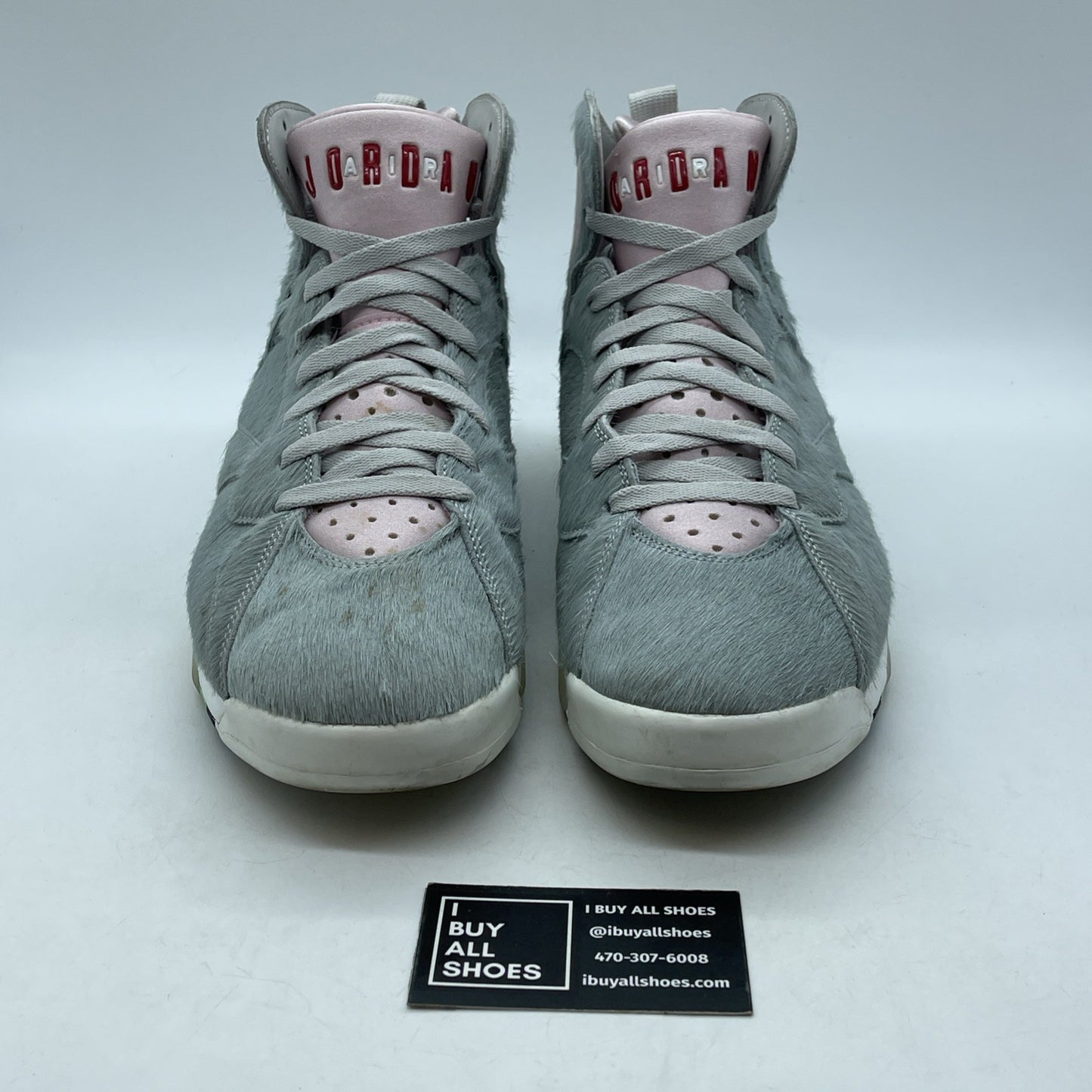 Size 12 - Air Jordan 7 Retro SE Hare 2.0 Grey Pink Red Suede (CT8528-002)