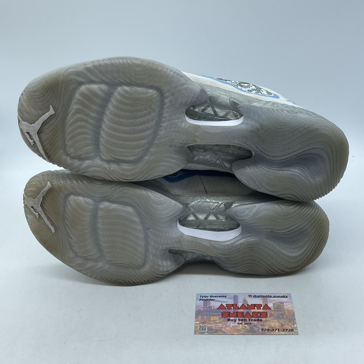 Size 10.5 - Air Jordan 29 Pantone Grey Blue Black Suede (717796-108)