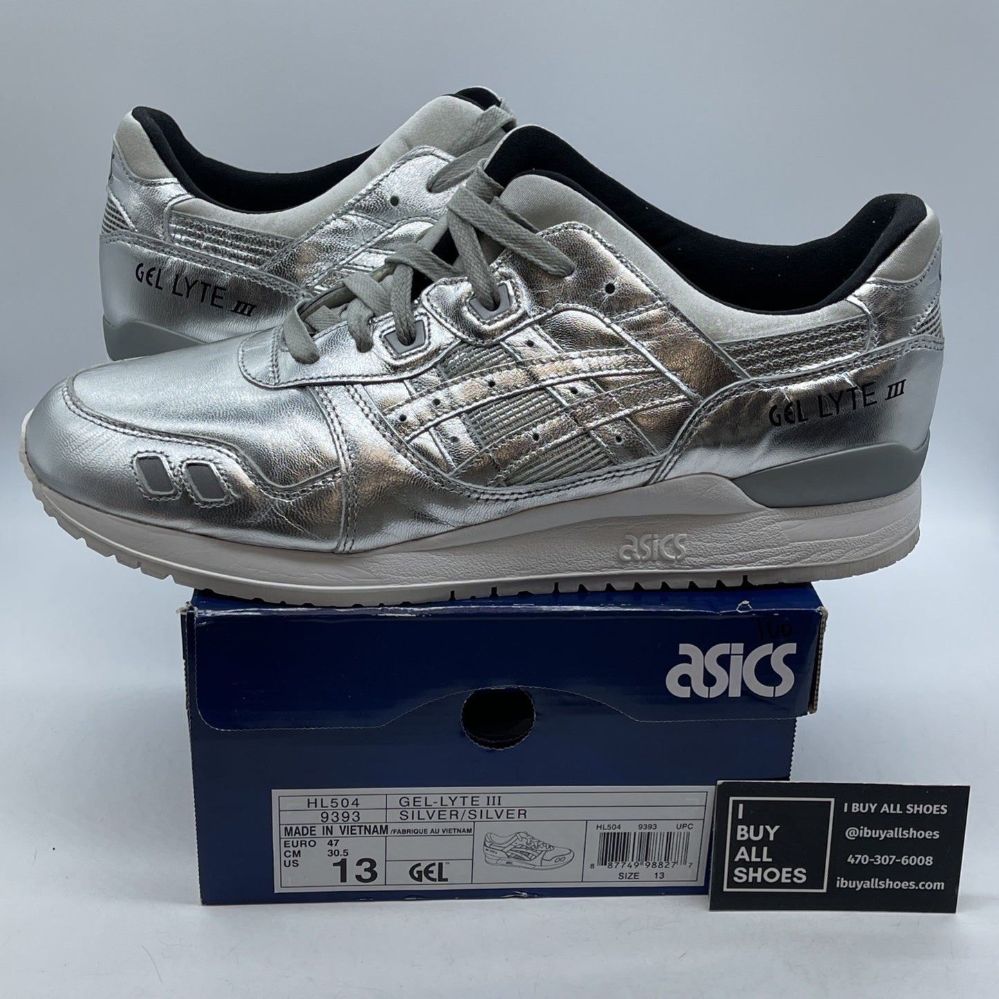 Size 13 - ASICS Gel Lyte 3 Holiday Champagne Suede Leather (HL504-9393)