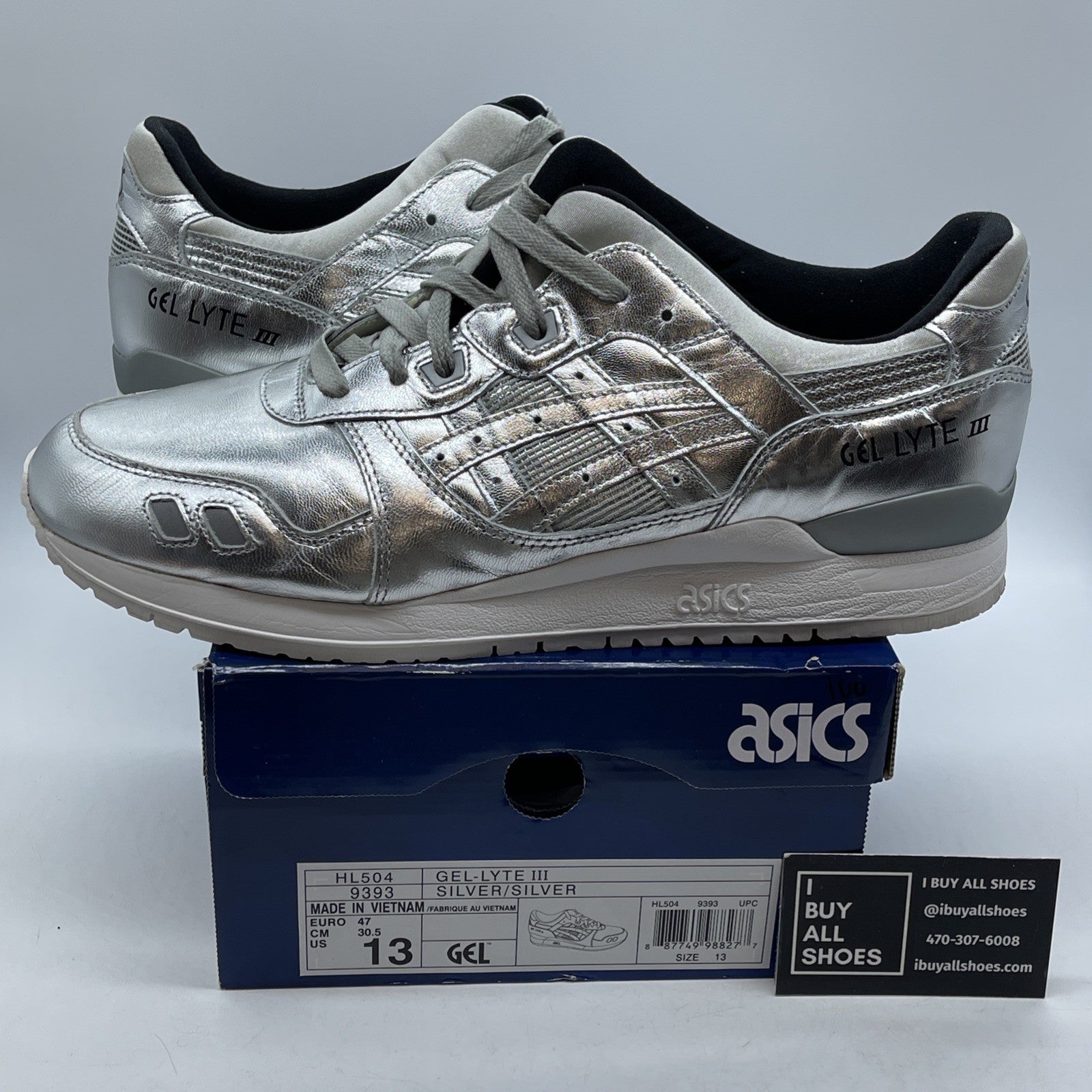 Size 13 - ASICS Gel Lyte 3 Holiday Champagne Suede Leather (HL504-9393)
