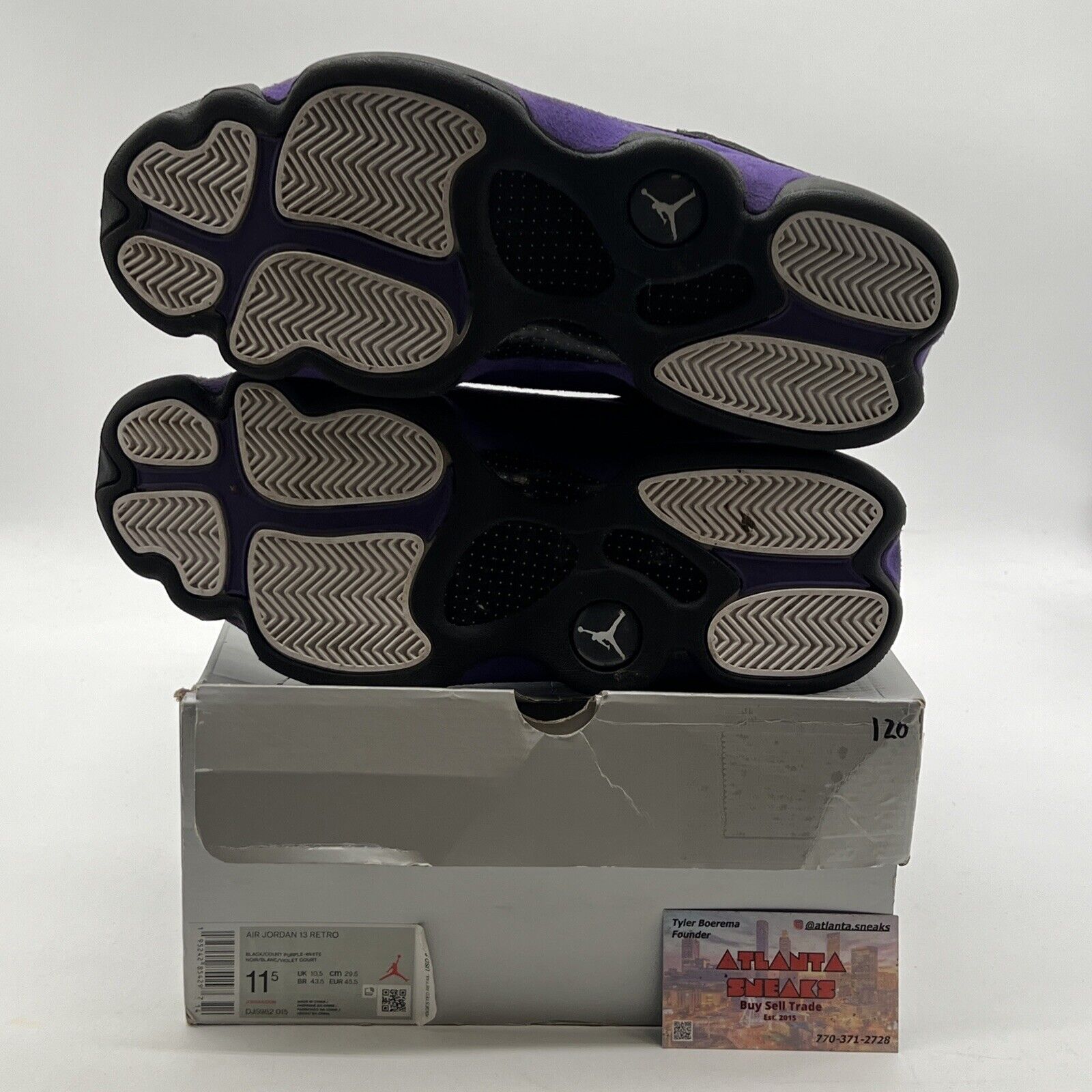 Size 11.5 - Air Jordan 13 Retro Court Purple (DJ5982-015)