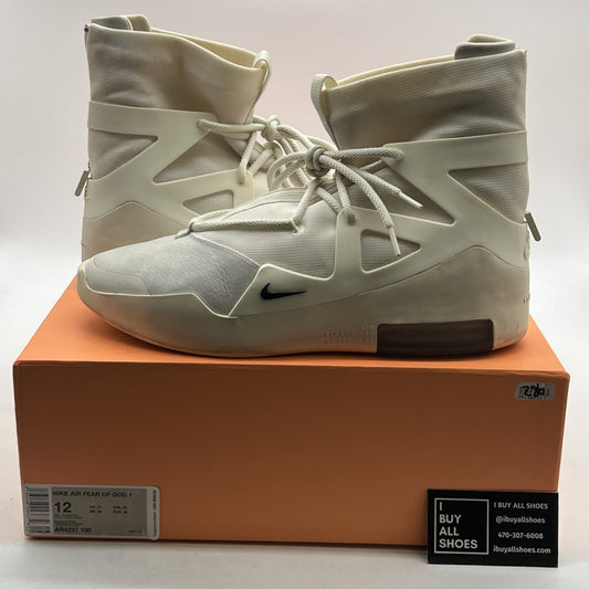 Size 12 - Nike Air Fear Of God 1 Sail (AR4237-100)
