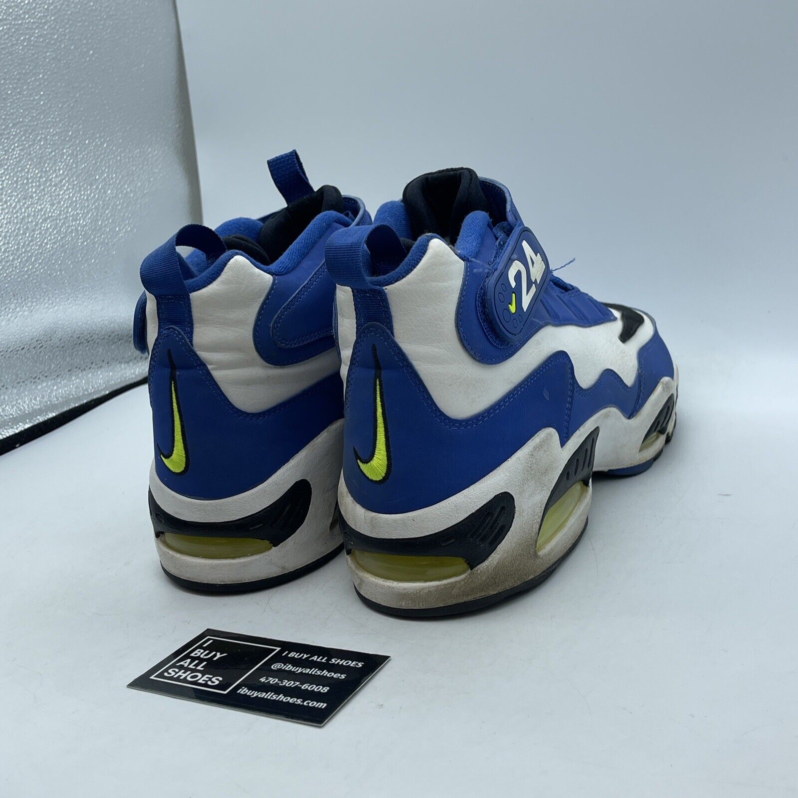 Size 11.5 - Nike Air Griffey Max 1 2021 Varsity Royal White Suede (DJ5161-400)