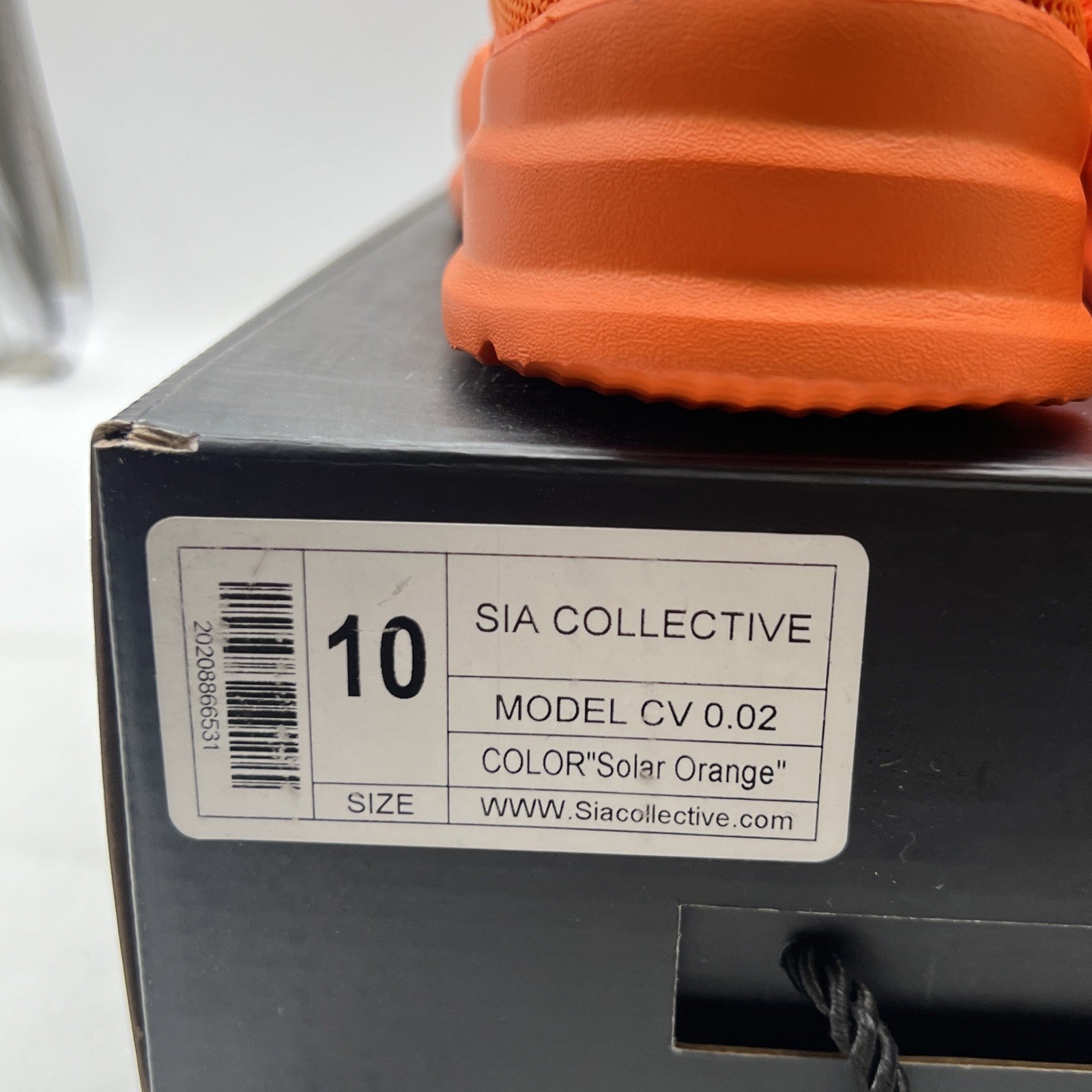 Size 10 - SIA CV 0.02 “Solar Orange”